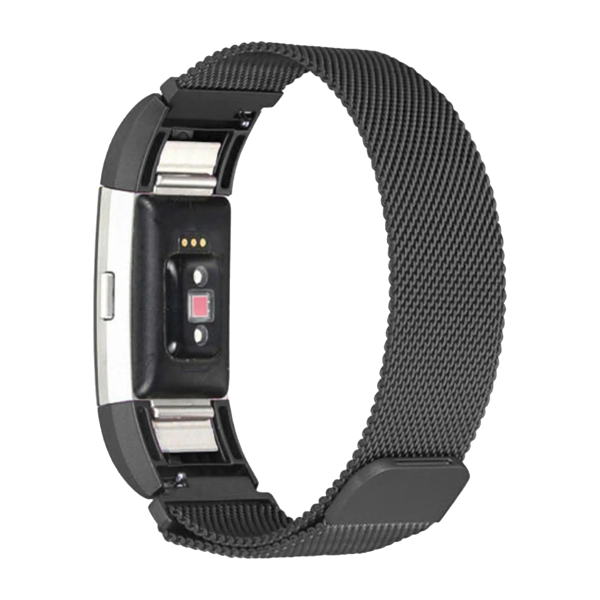 Correa milanesa Fitbit Charge 3 (negra)