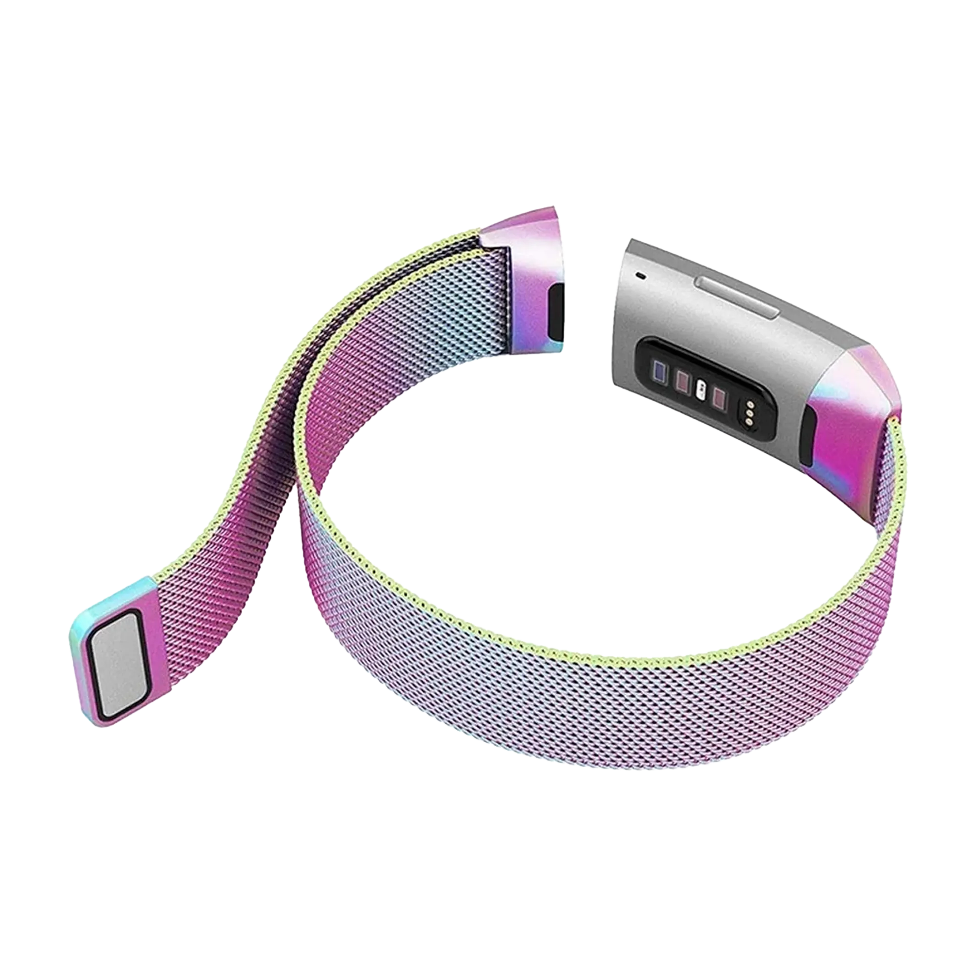 Fitbit Charge 4 Milanese Strap (Pearlescent)