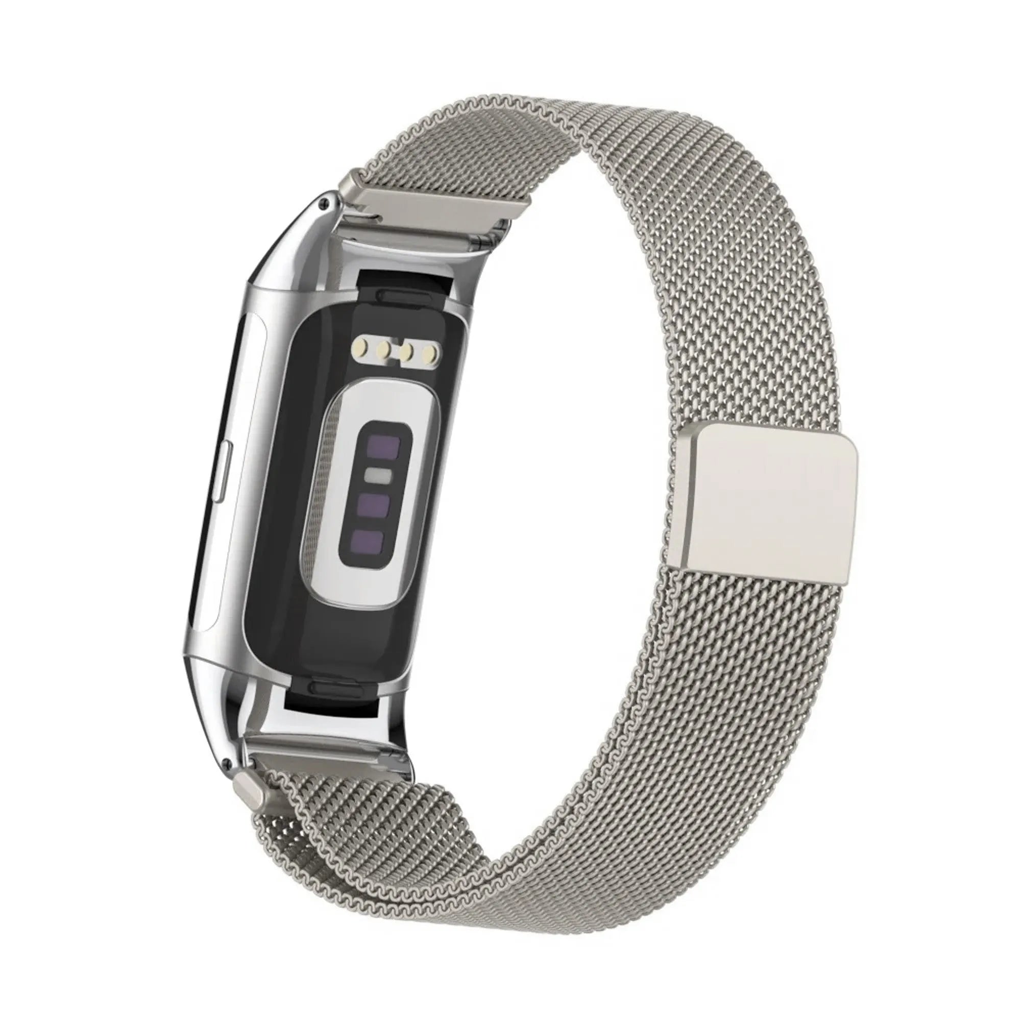 Fitbit Charge 5 Milanese Strap (Starlight)