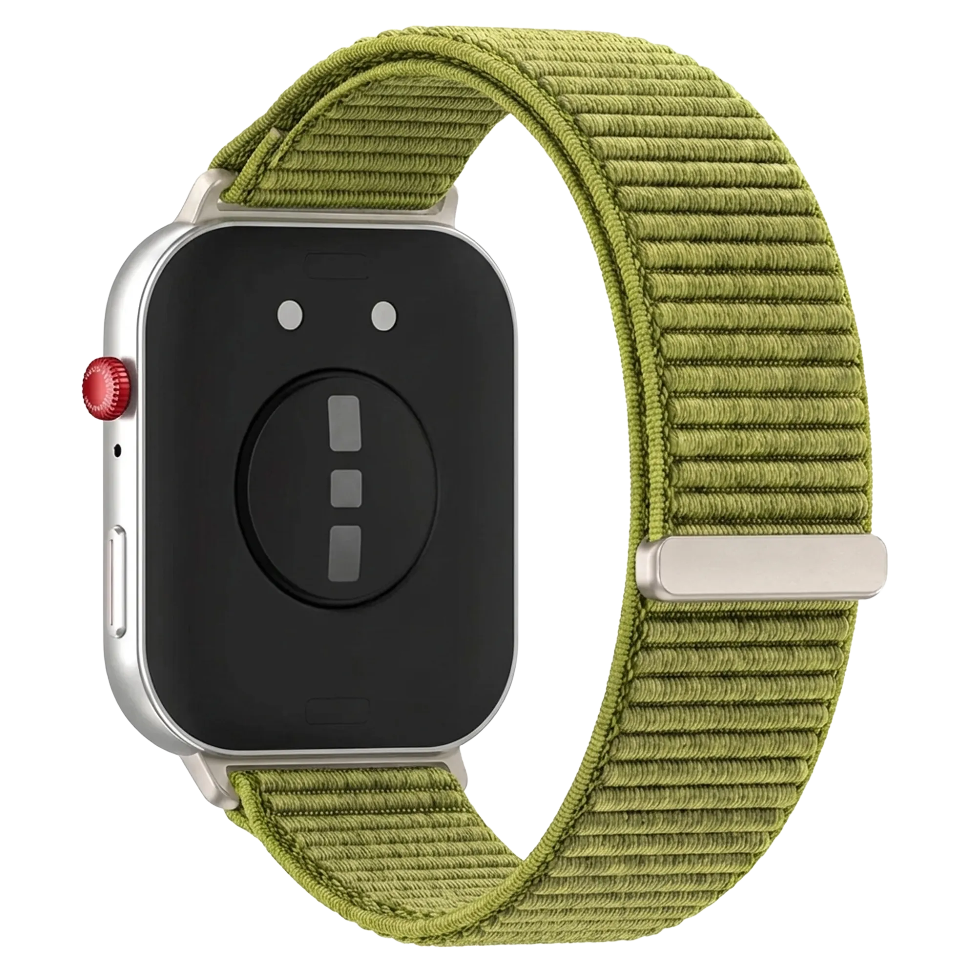 Correa nylon ondulada Huawei Watch Fit 5 (verde)