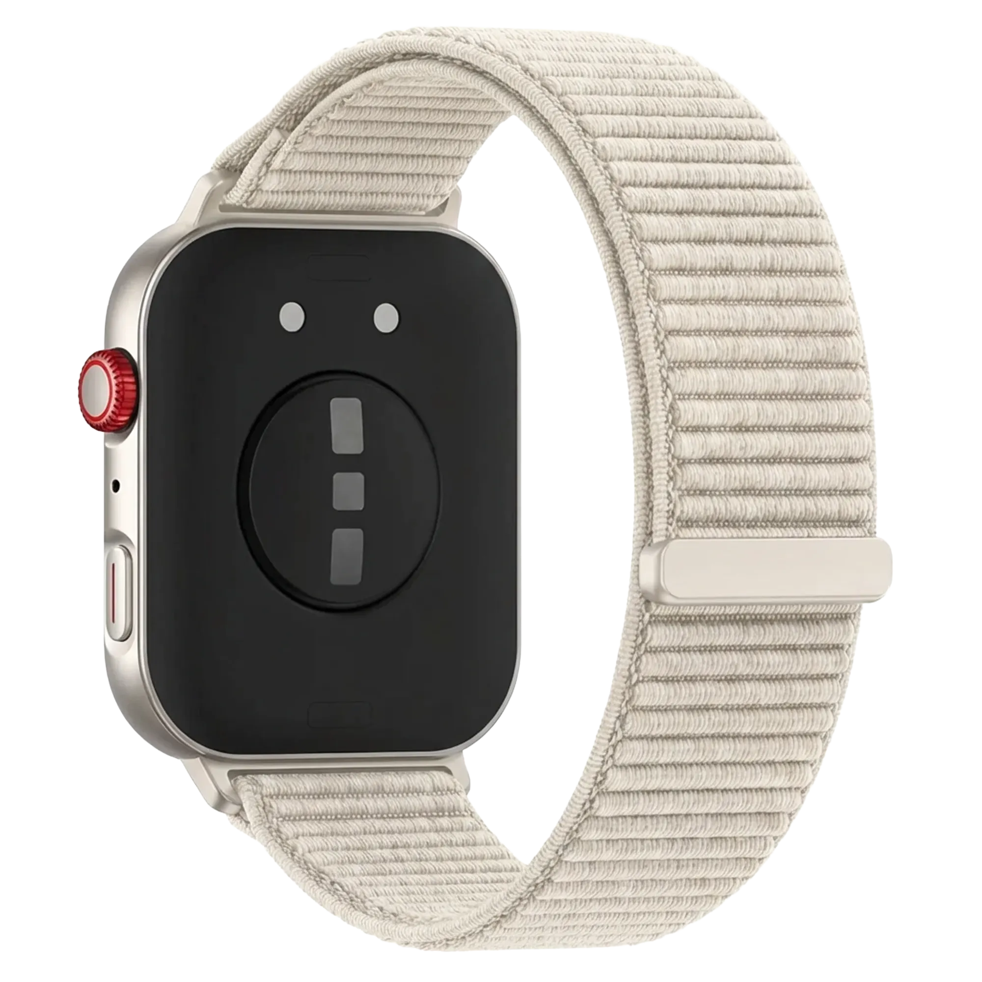 Correa nylon ondulada Huawei Watch Fit 5 Pro (blanco estrella)
