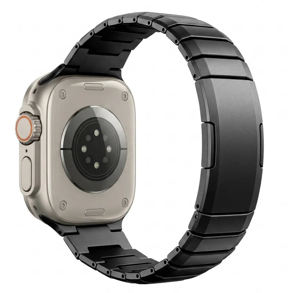 Apple Watch Ultra One Bead Titanium Strap (Black)