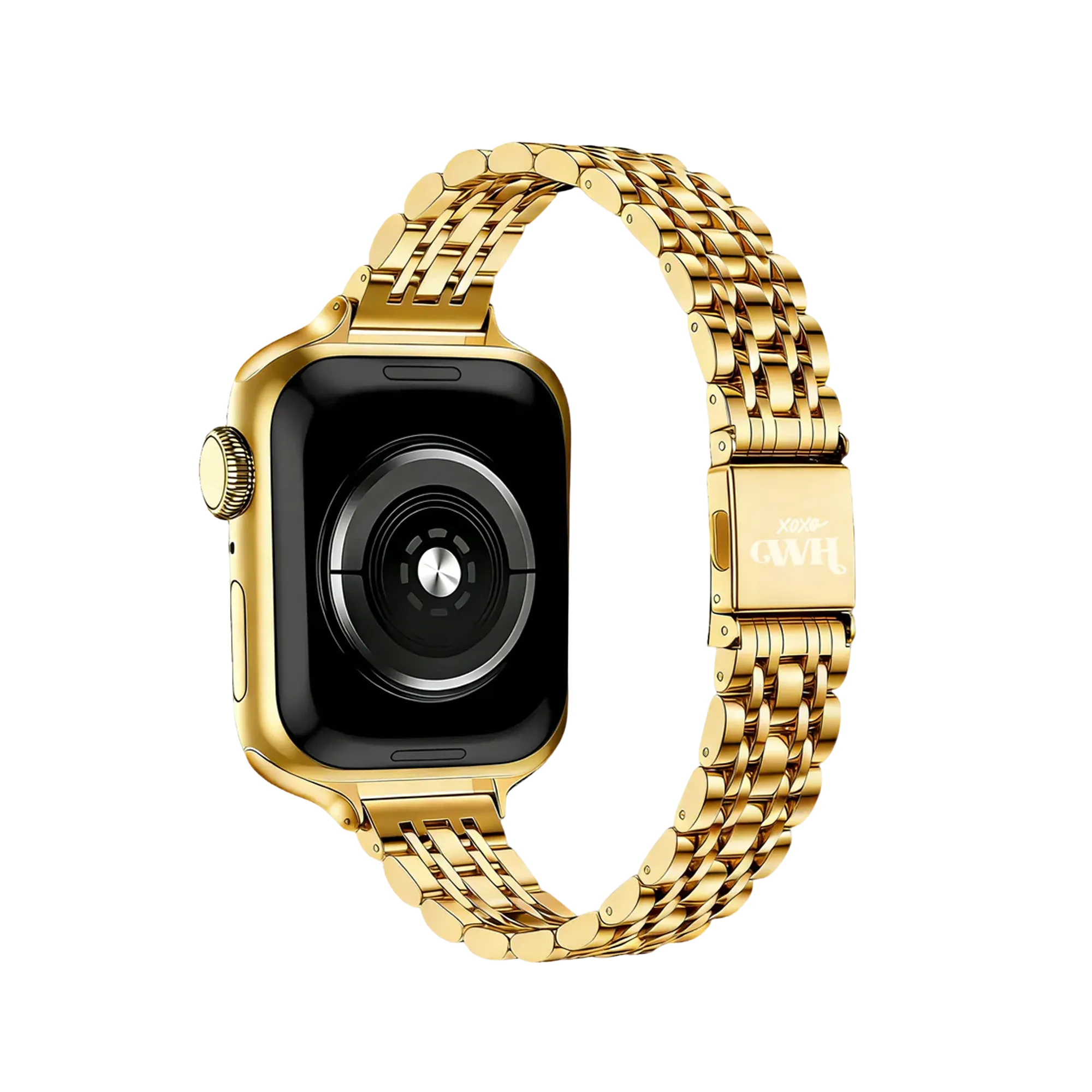 xoxo Wildhearts Correa acero 'slim' Apple Watch (dorado)
