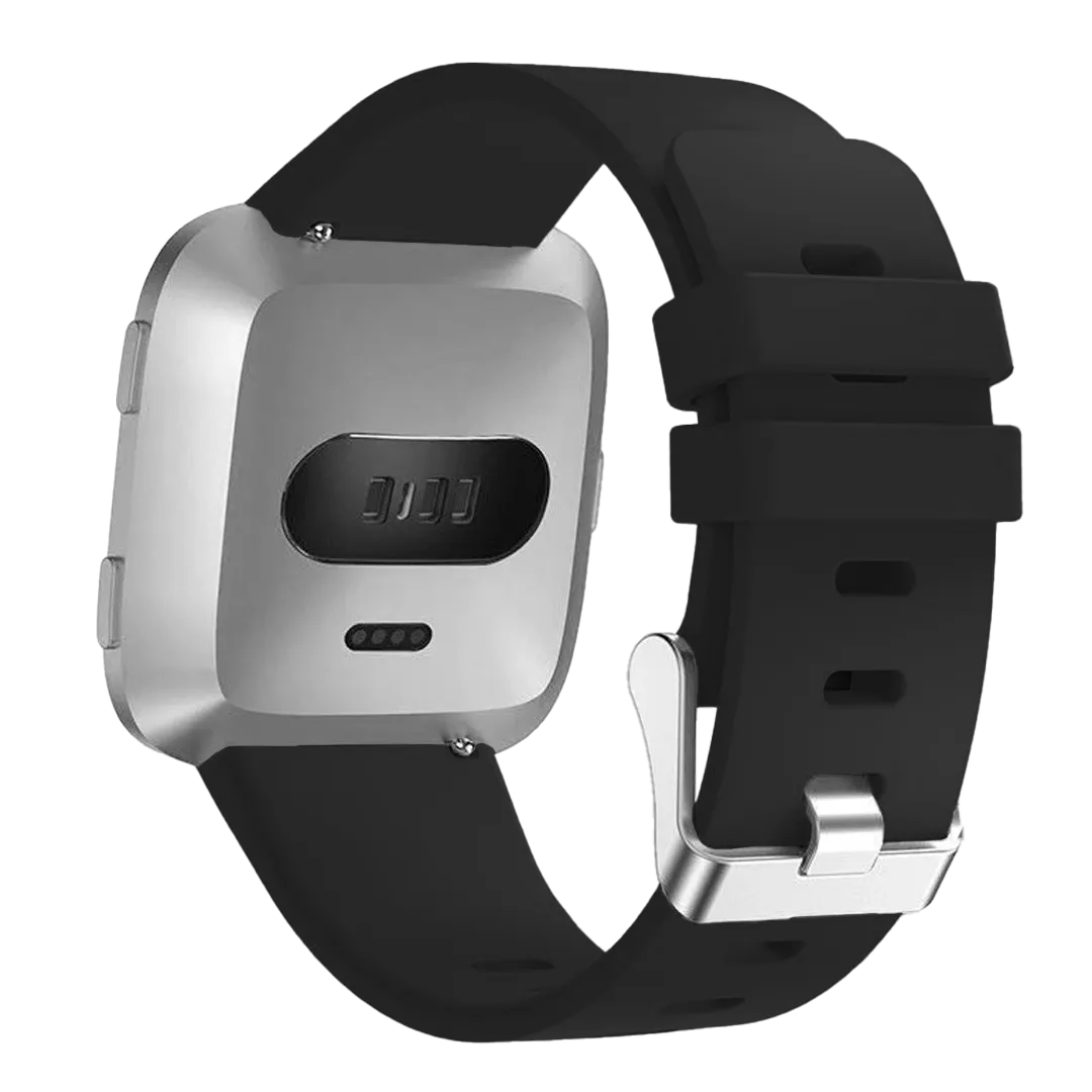 Correa silicona Fitbit Versa (negra)