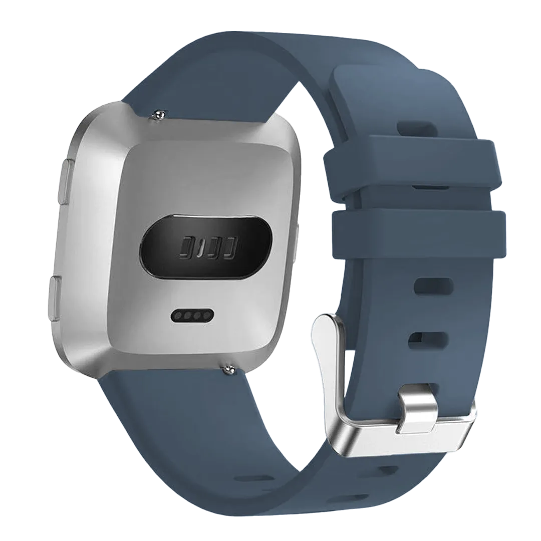Correa silicona Fitbit Versa (gris-azul)