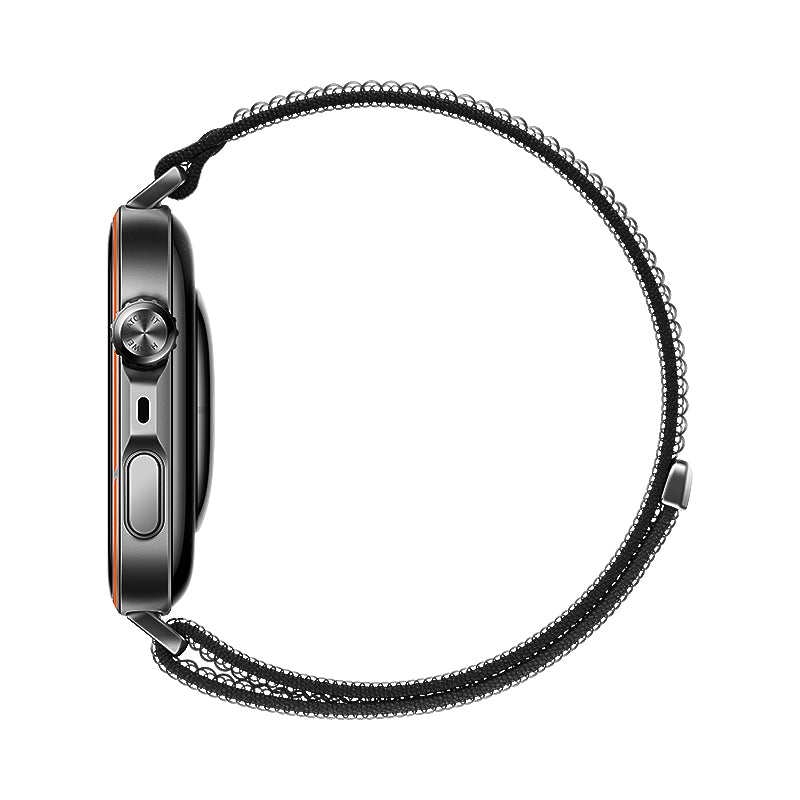 Correa nylon ultrafina Huawei Watch Fit 4 Pro (negro)