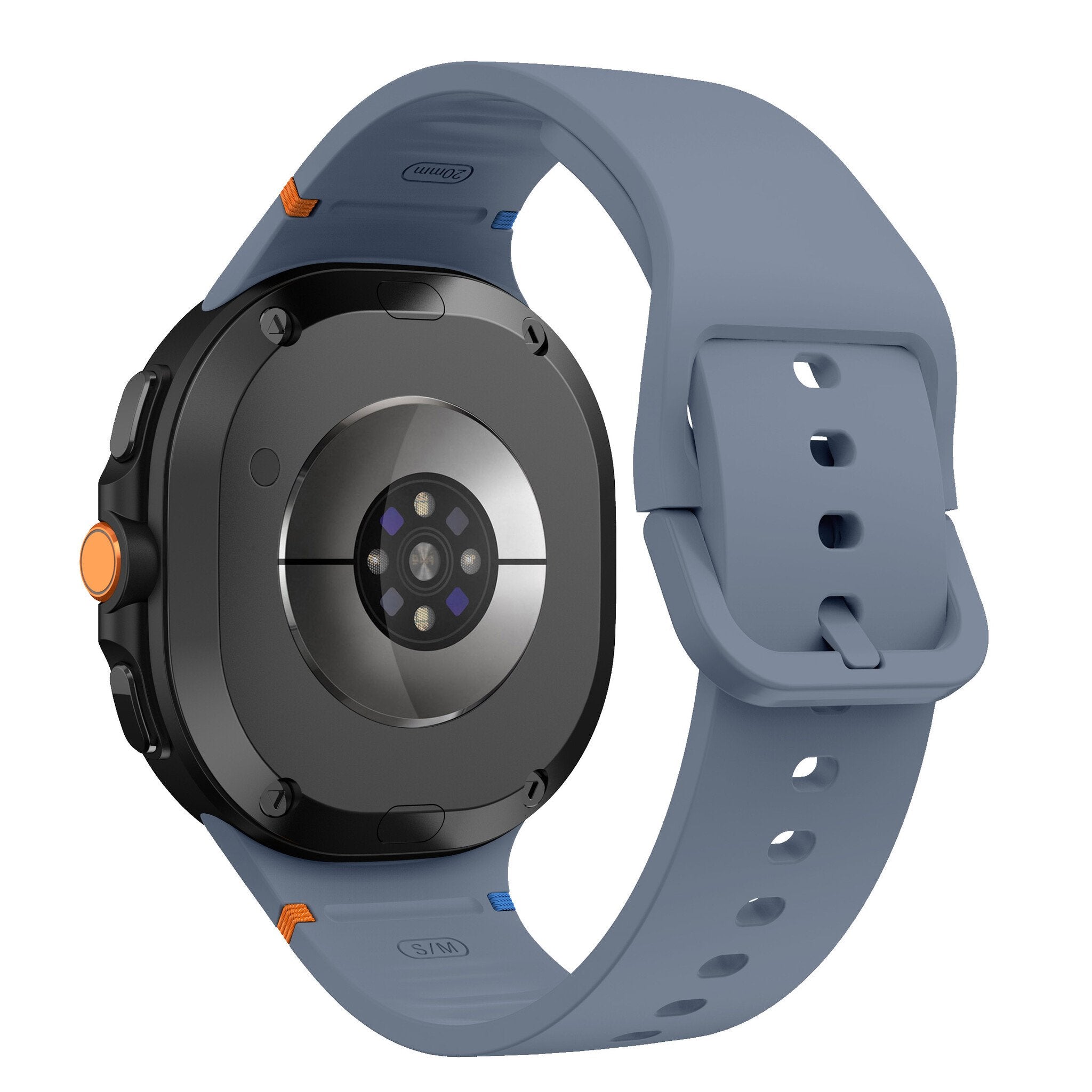 Correa silicona Samsung Galaxy Watch 8 - 40mm (gris/azul)