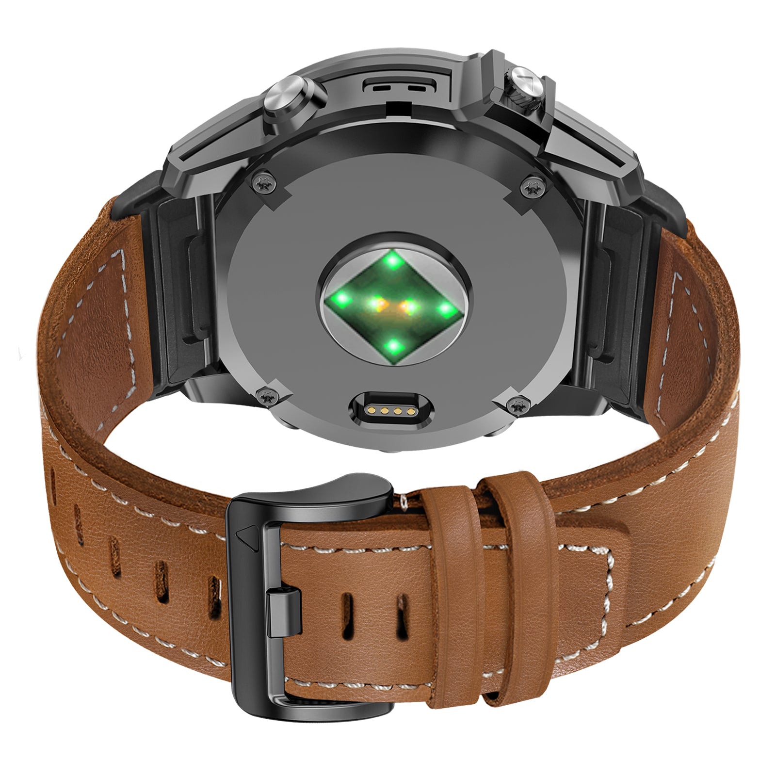 Correa cuero 'Premium' Garmin Fenix 8 - 51mm (marrón)