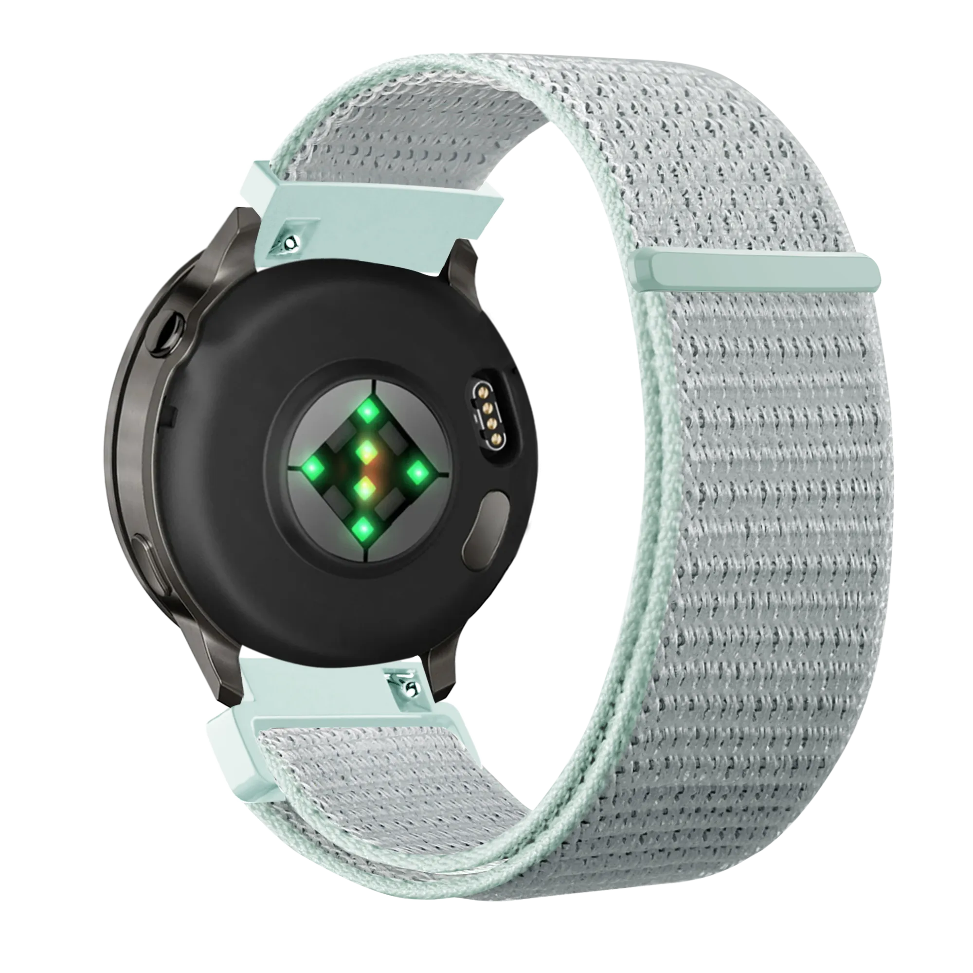 Bandz Correa nylon Loop Garmin Forerunner 265s (azul claro)