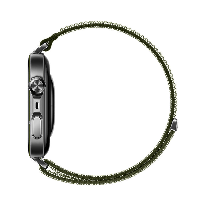 Correa nylon ultrafina Huawei Watch Fit 3 (verde oscuro)
