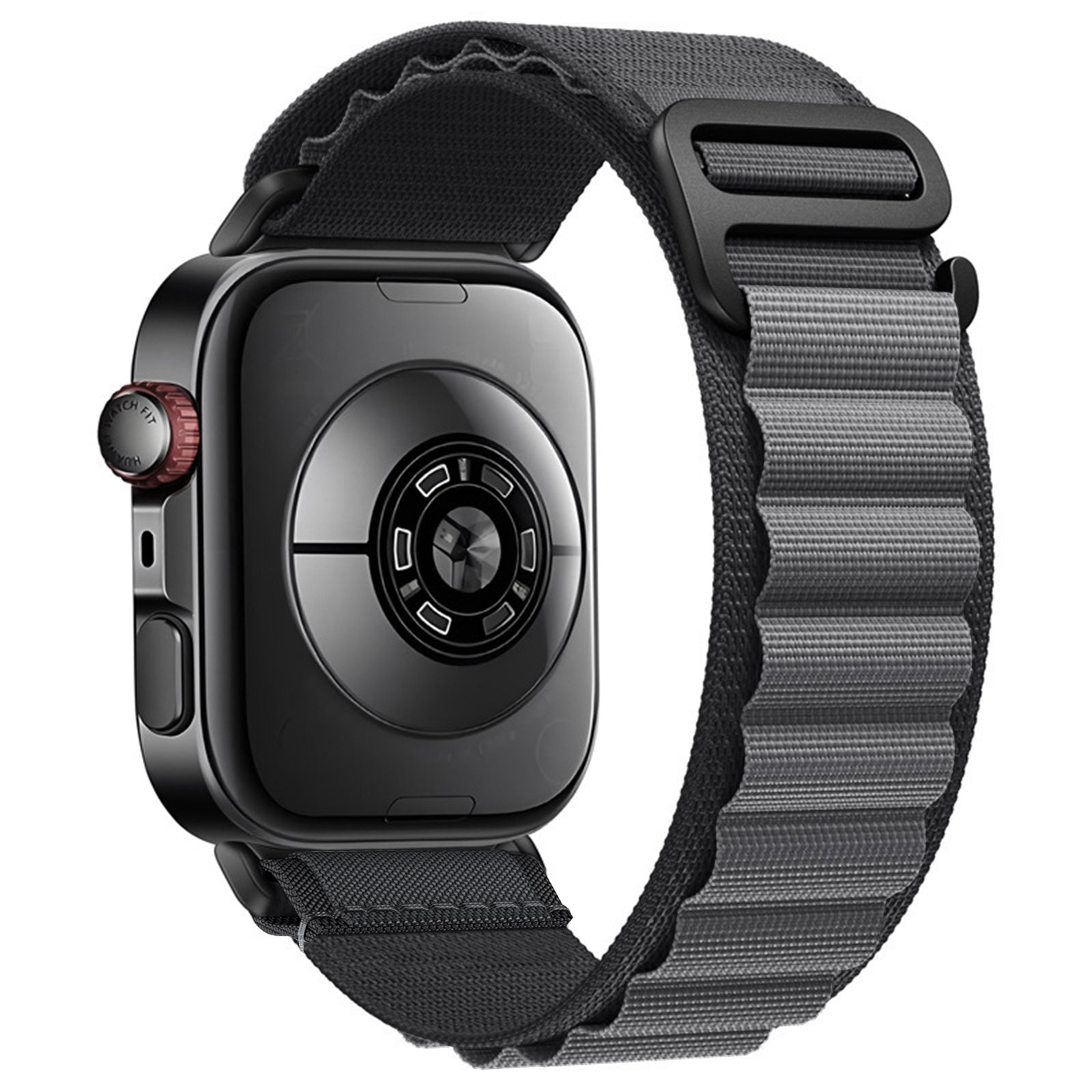 Correa Alpine nylon Huawei Watch Fit 3 (gris oscuro)