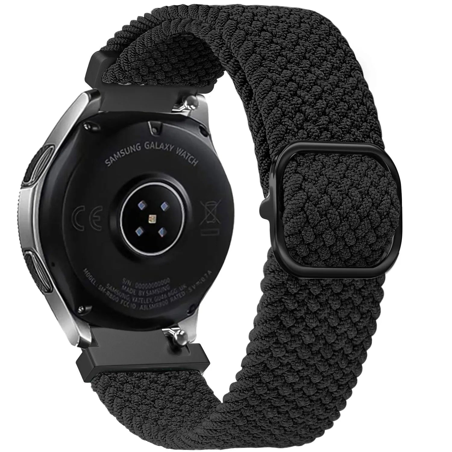 Coros Pace 2 Adjustable Braided Strap (Black)
