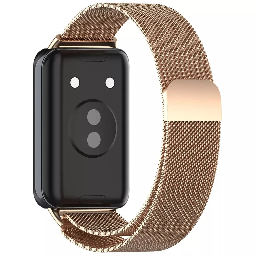 Correa milanesa Honor Band 10 (rosa dorado)
