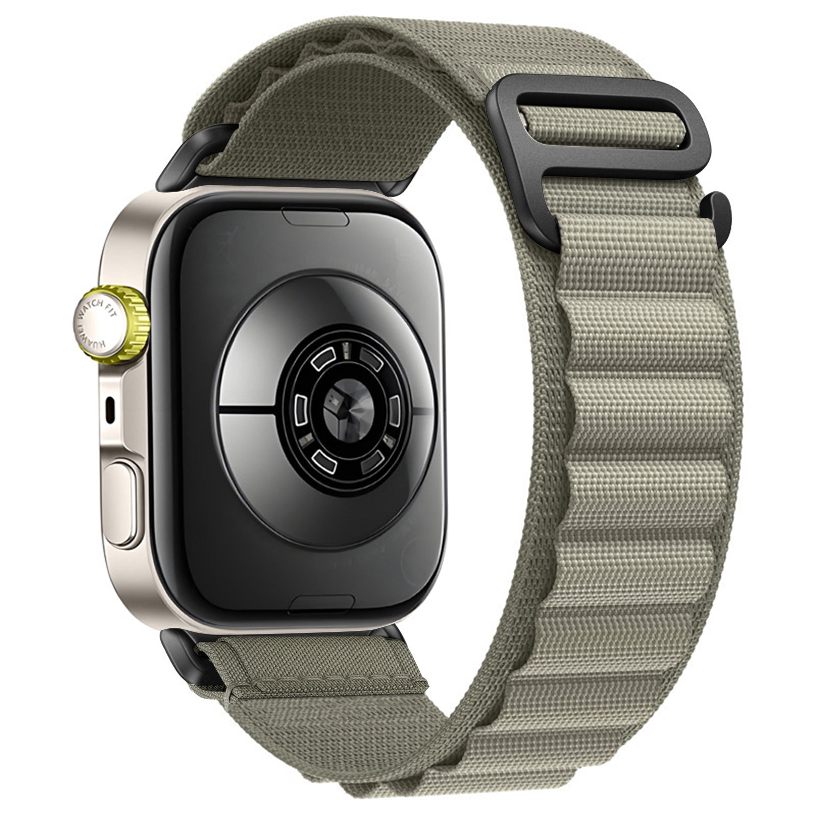 Correa Alpine nylon Huawei Watch Fit 3 (verde oliva)