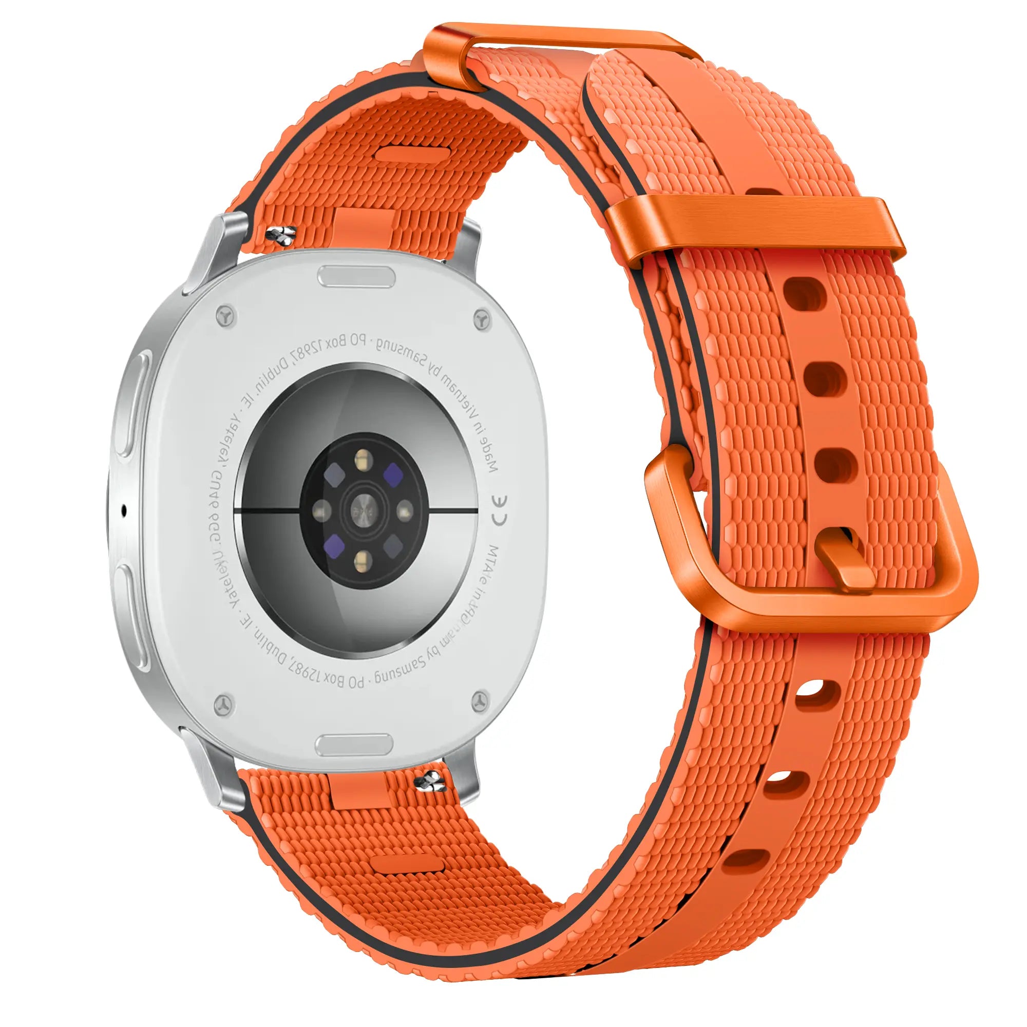 Correa activa silicona Samsung Galaxy Watch 9 - 40mm (naranja)