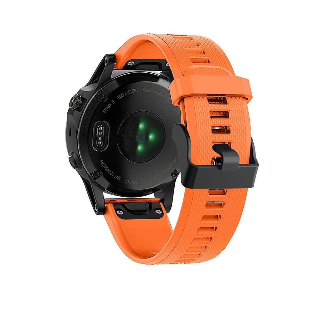 Garmin Fenix 8 Pro - 47mm Silicone Strap (Orange)