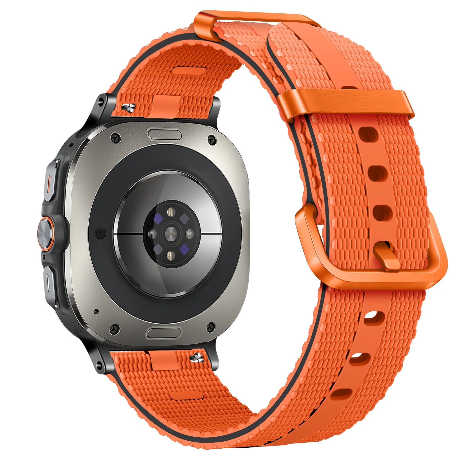 Samsung Galaxy Watch Ultra 2 Silicone Active Strap (Orange)
