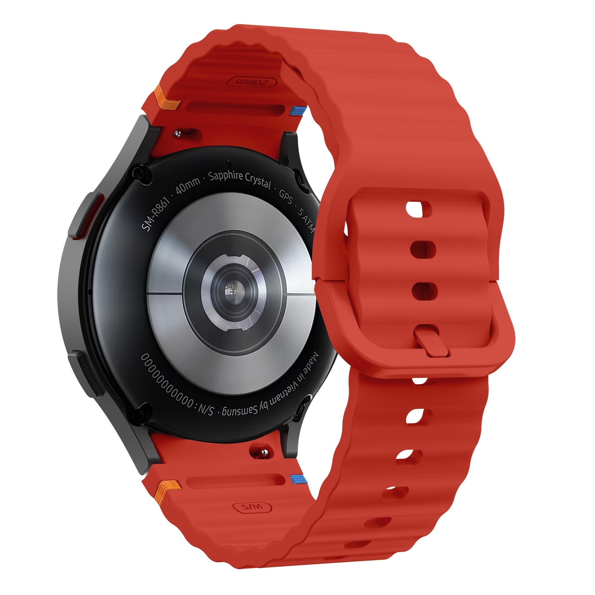 Correa Wave Samsung Galaxy Watch 5 Pro (rojo)
