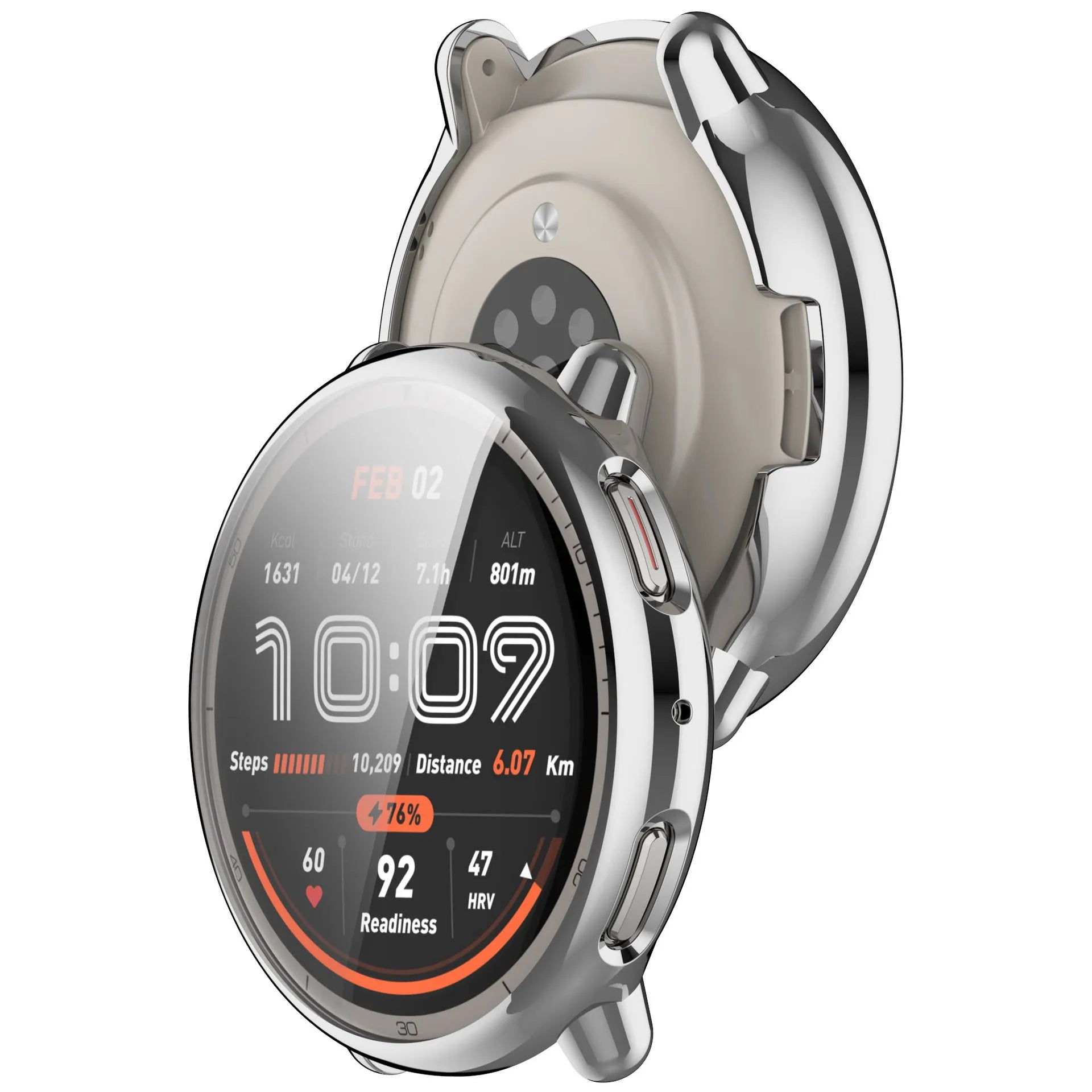 Funda de TPU para Amazfit Active 2 (plata)