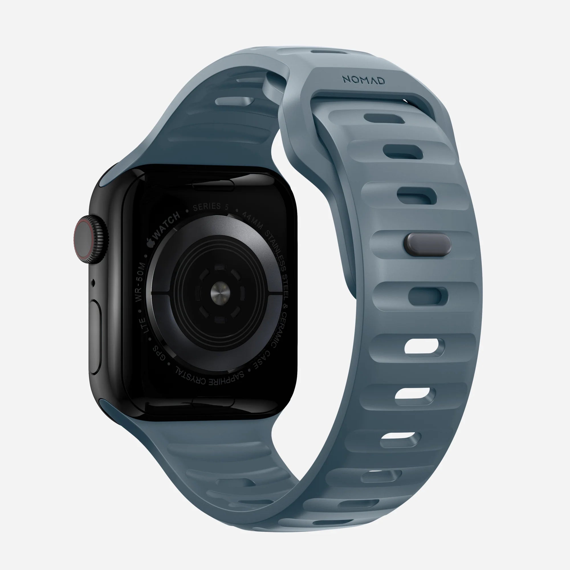 Nomad Correa silicona deportiva Apple Watch (azul naval)