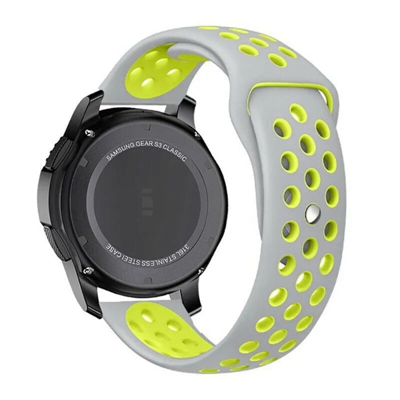 Suunto 9 Peak Sport Strap (Grey/Yellow)