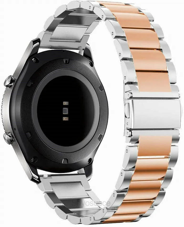 Amazfit GTR 2 Steel Strap (Silver/Rose Gold)