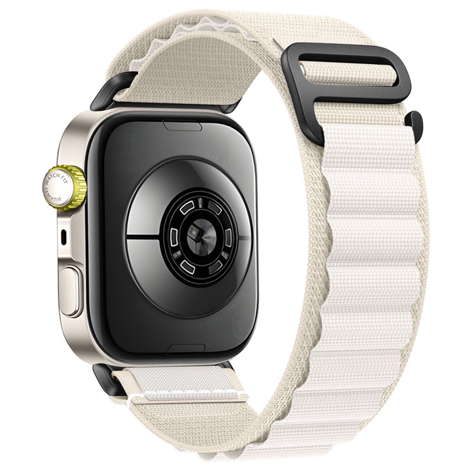 Correa Alpine nylon Huawei Watch Fit 4 Pro (blanco estrella)
