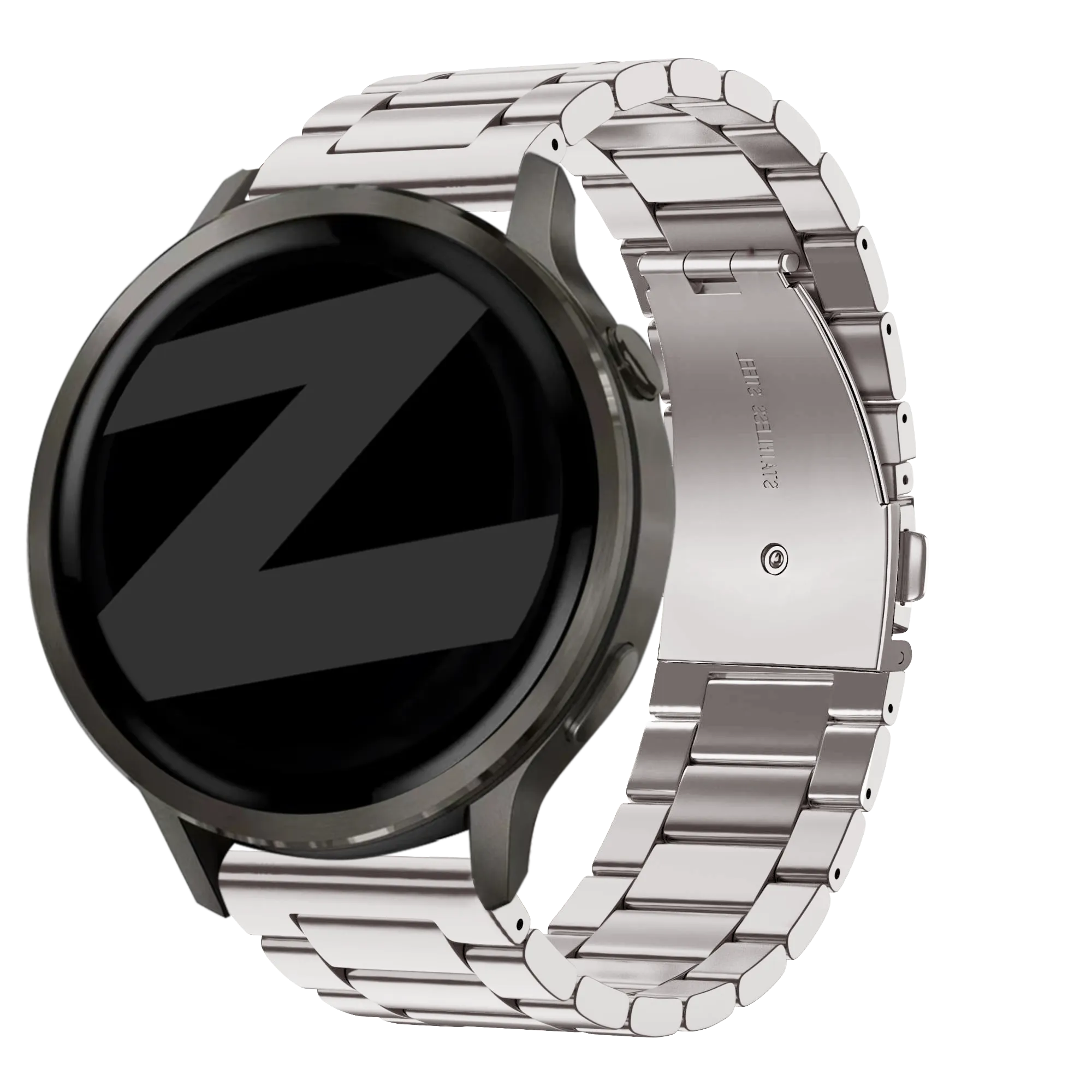 Bandz Correa acero 'Classic' Garmin Forerunner 70 (blanco estrella)