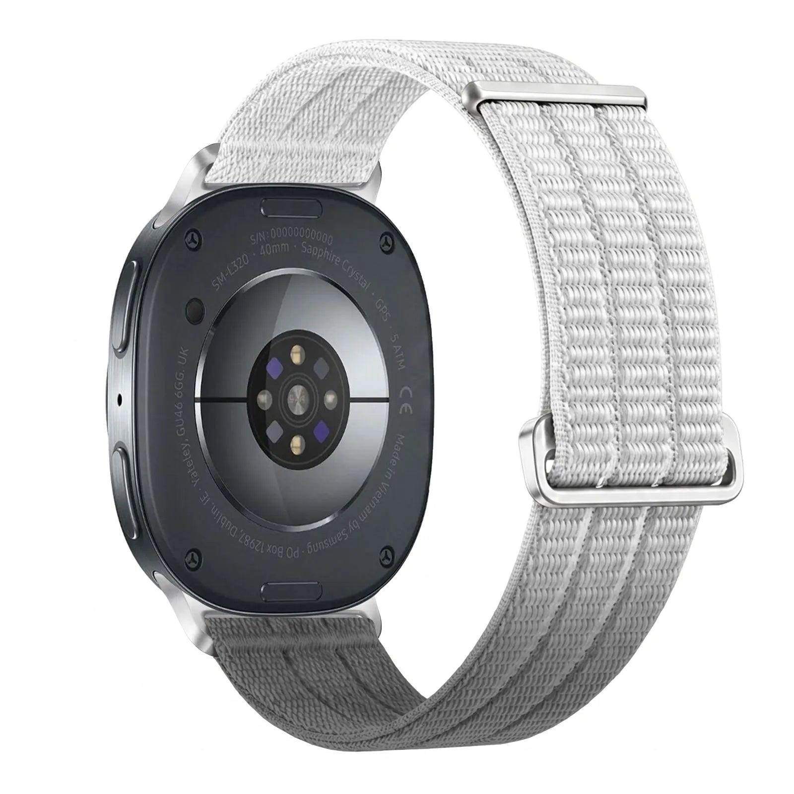 Correa nylon air Samsung Galaxy Watch 8 Classic (gris degradado)