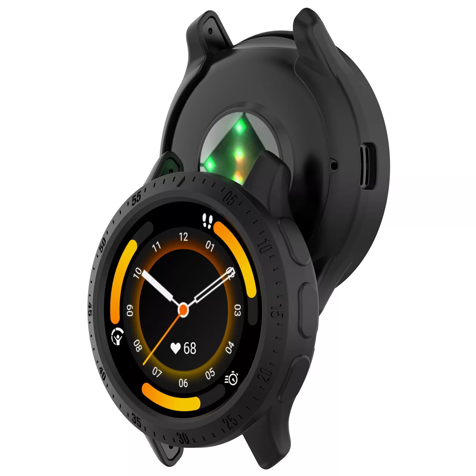 Funda TPU robusta Garmin Venu 3s (negra)