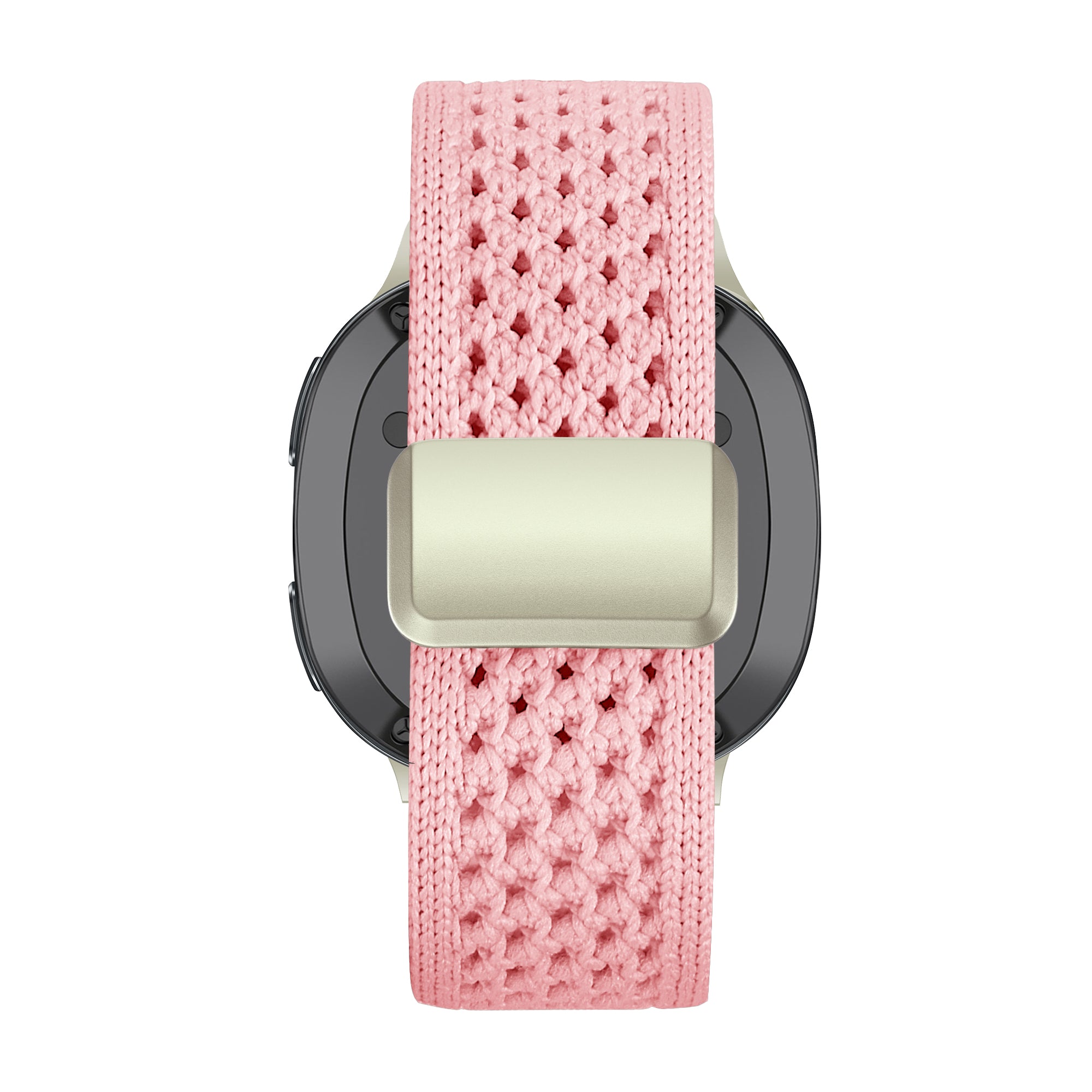 Bandz Samsung Galaxy Watch 8 Classic Vintage Nylon Strap (Pink)