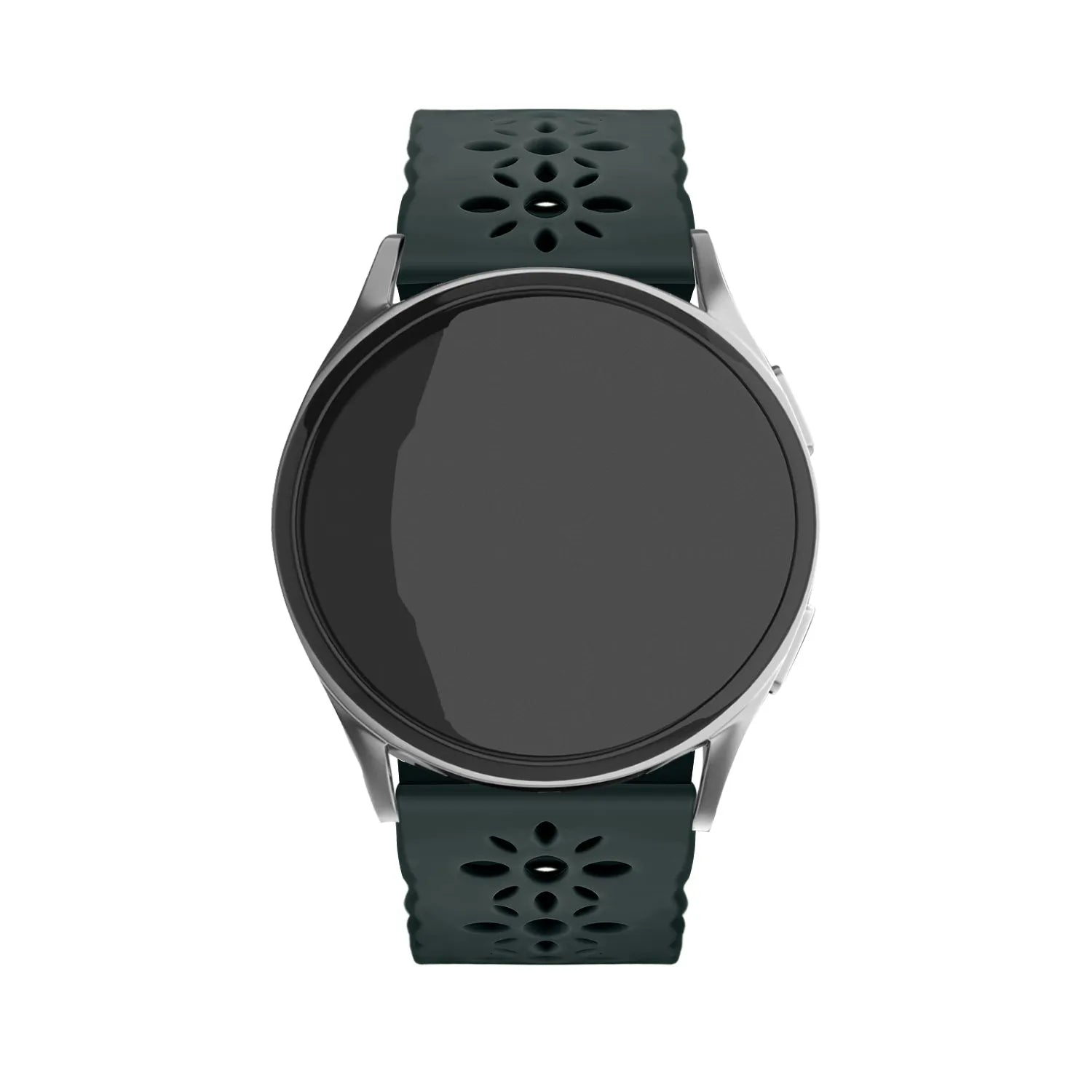 Amazfit Bip U (Pro) Patterned Silicone Strap (Viridian)