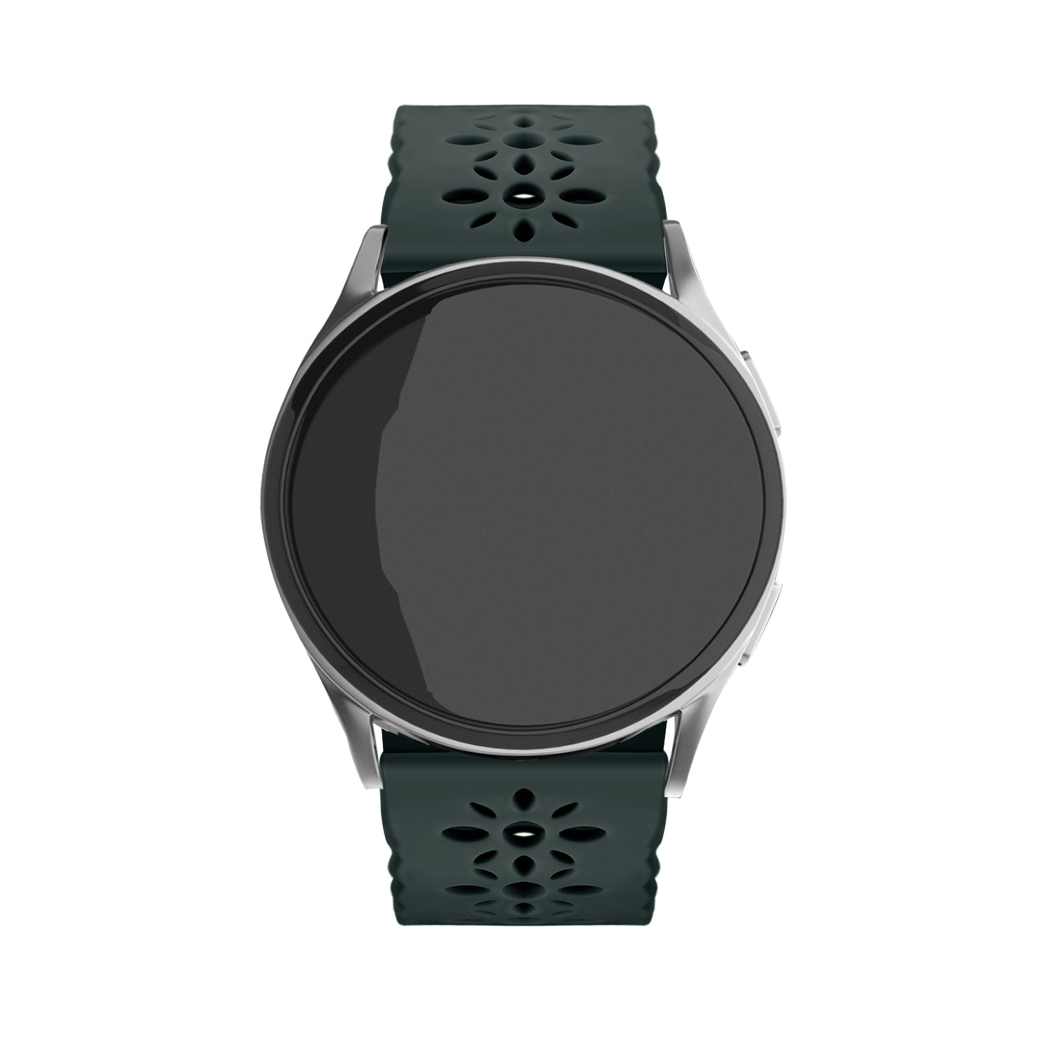 Correa de silicona con relieve Amazfit Bip 3 (Pro) (pino verde)