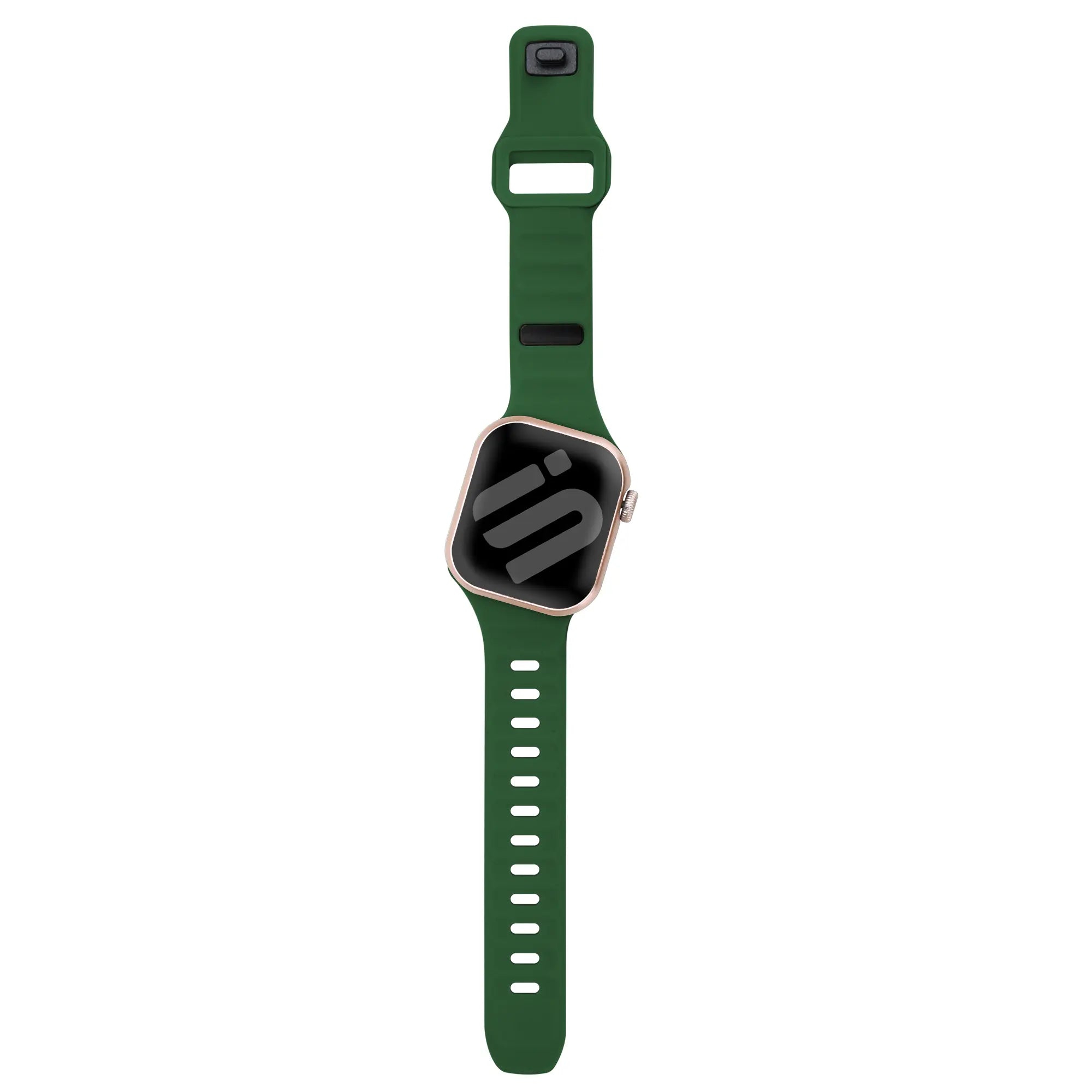 Correa deportiva tilted Apple Watch (verde oscuro)