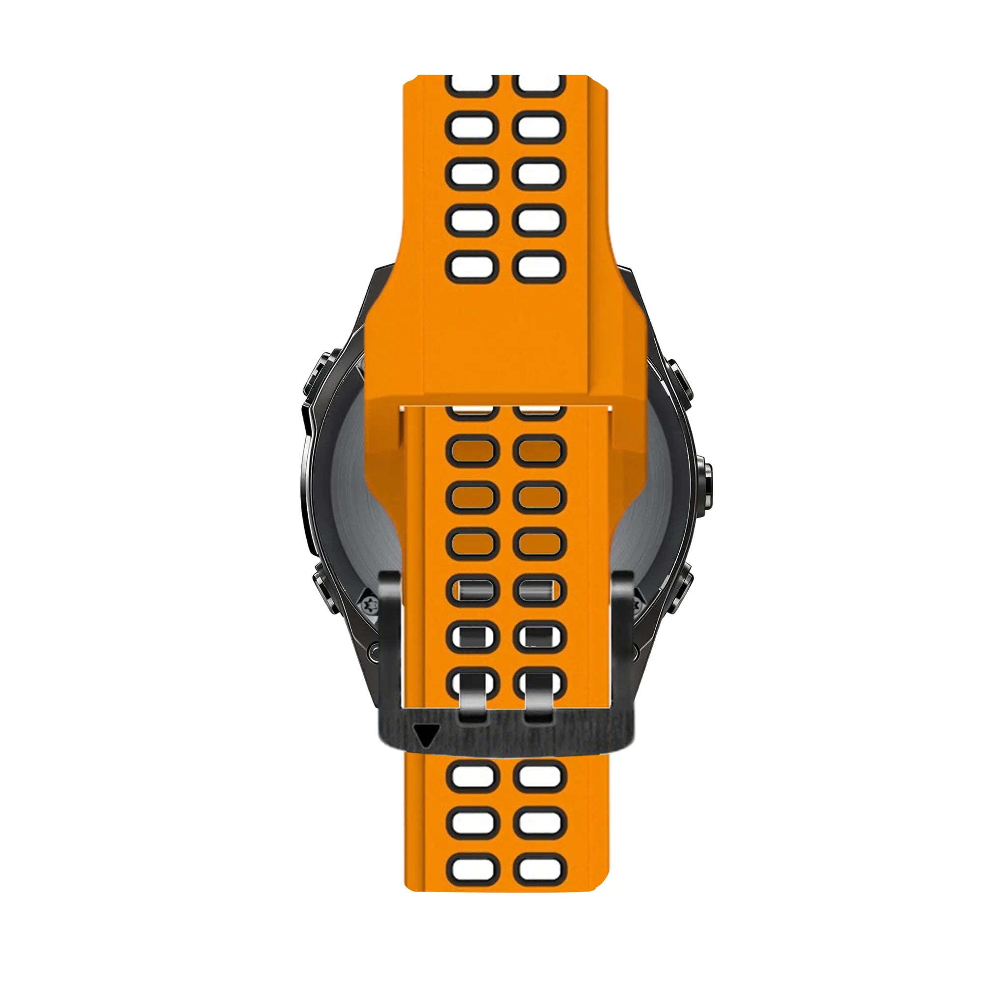 Bandz Garmin D2 Mach 1 Pro Buckled Dual Sport Strap (Orange/Black)