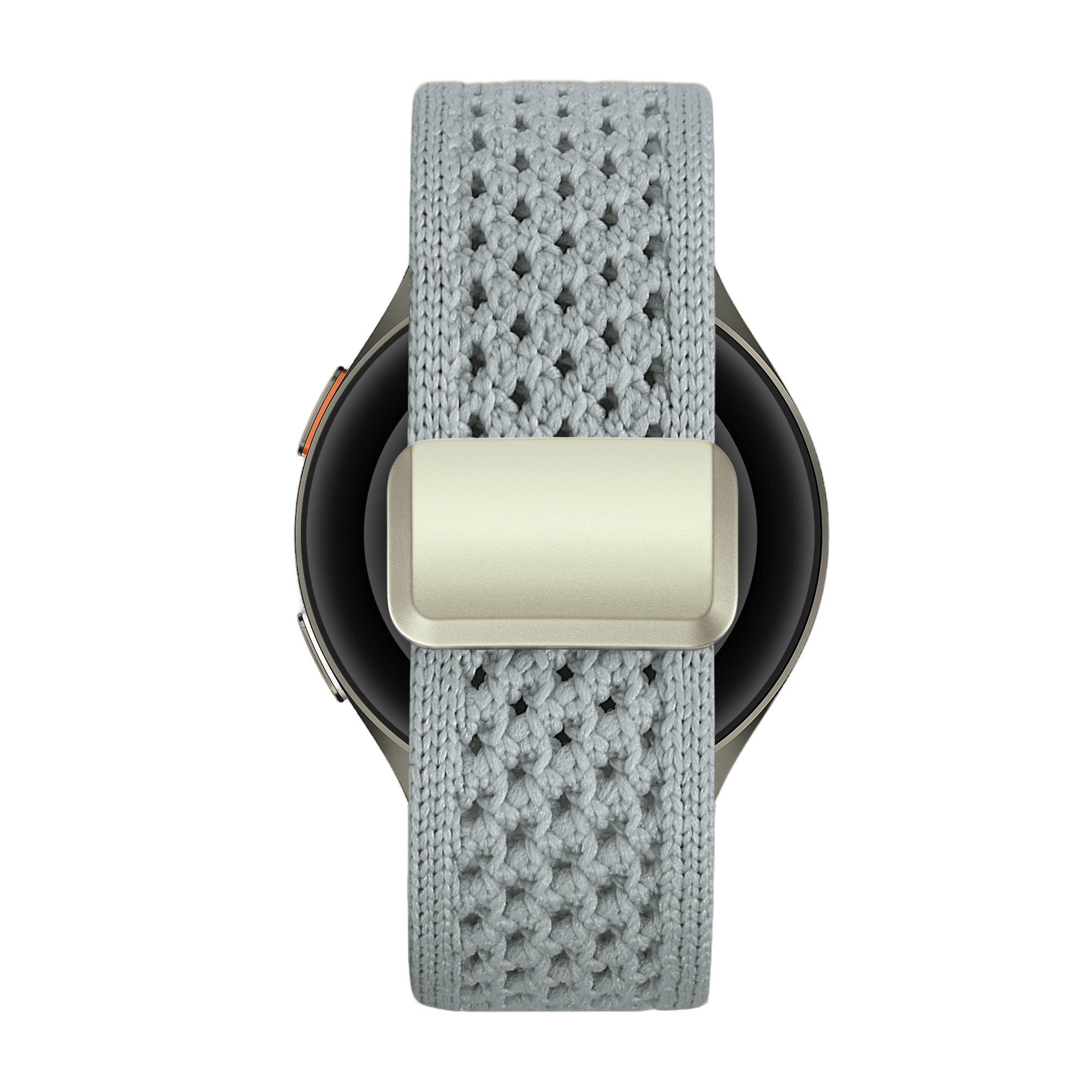 Bandz Withings ScanWatch 2 - 38mm Vintage Nylon Strap (Light Blue)