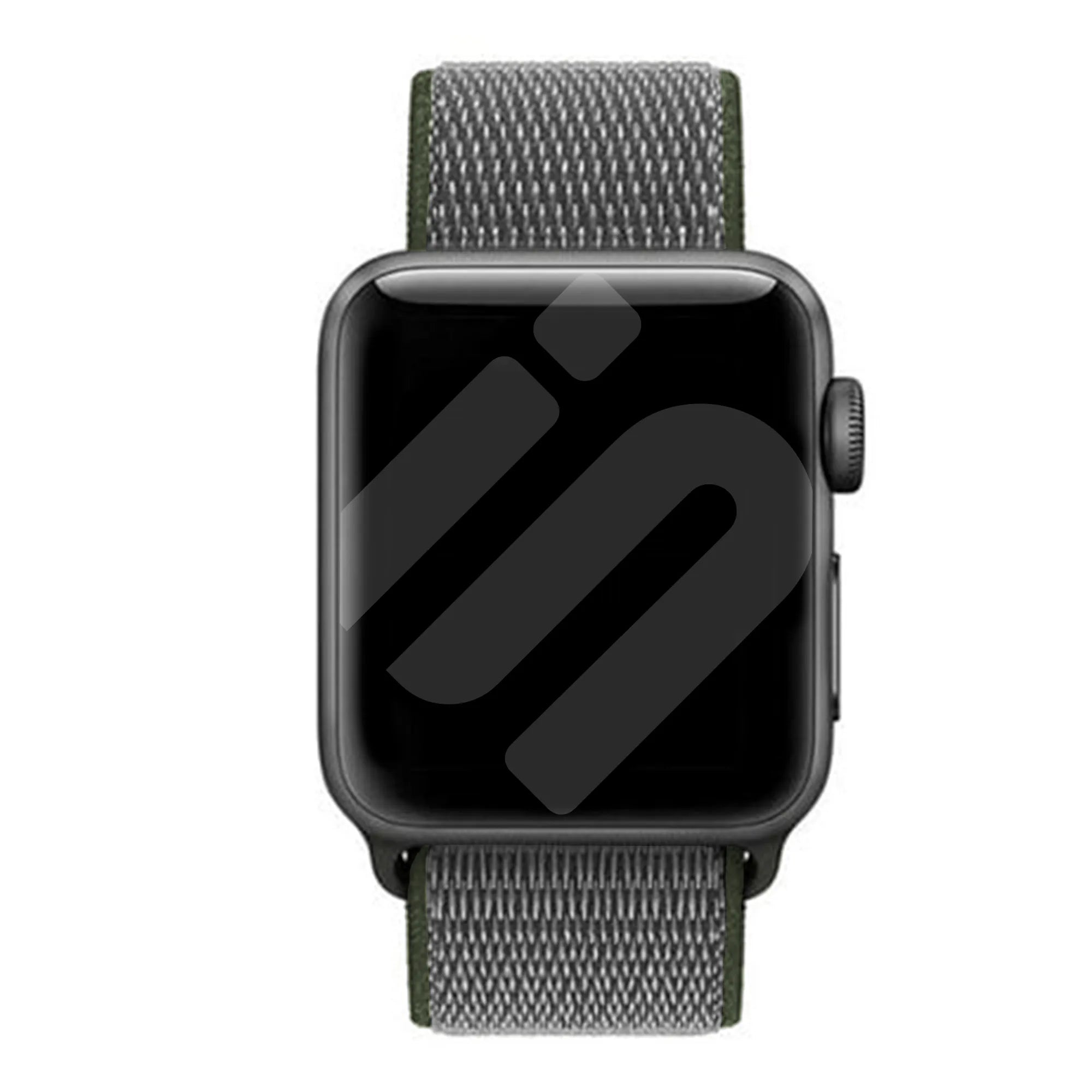 Correa nylon Apple Watch (verde)