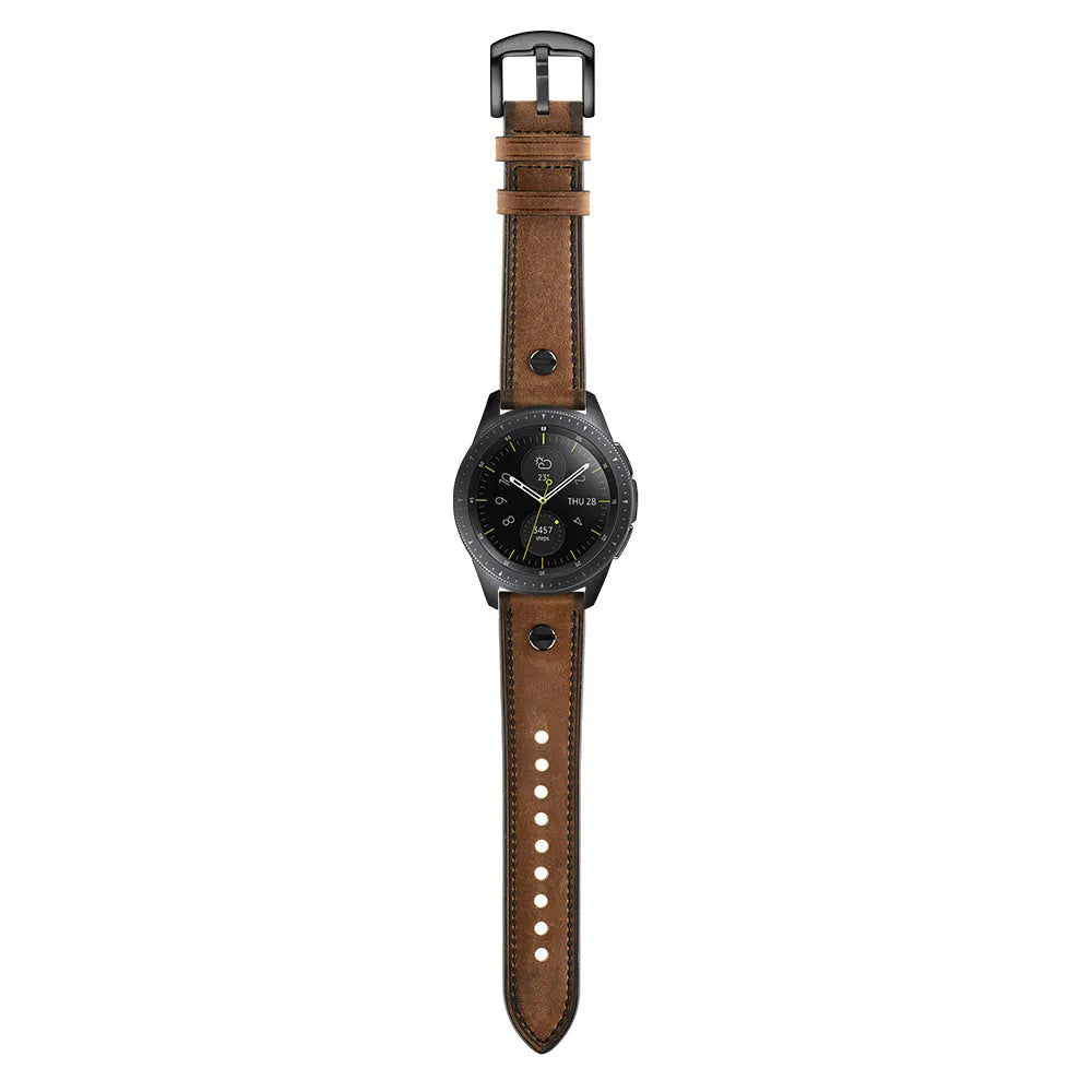 Correa cuero con tornillo Amazfit Balance(marrón oscuro)