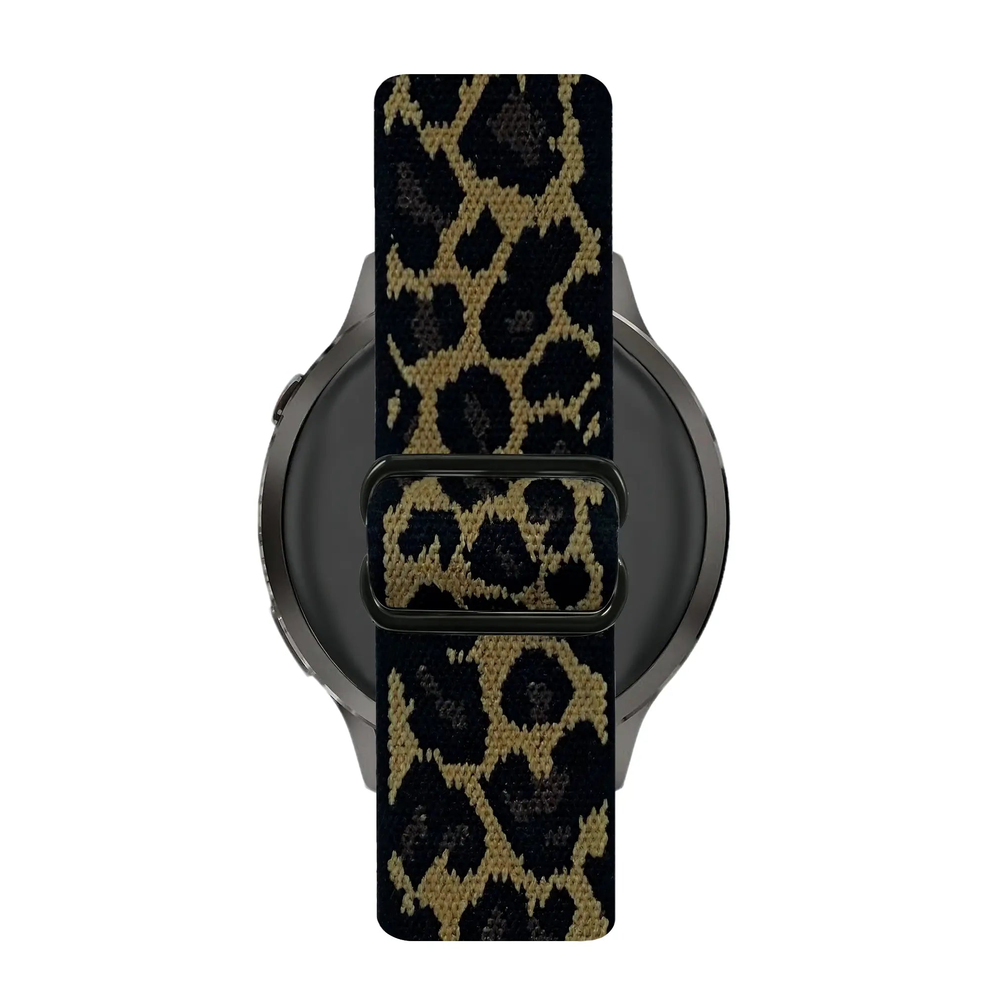 Bandz Garmin Venu 4 - 41mm Elastic Nylon Strap (Leopard)