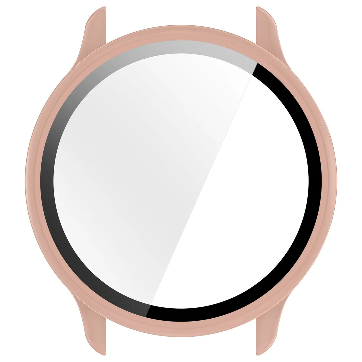 Funda rígida con vidrio Garmin Vivoactive 6 (rosa)