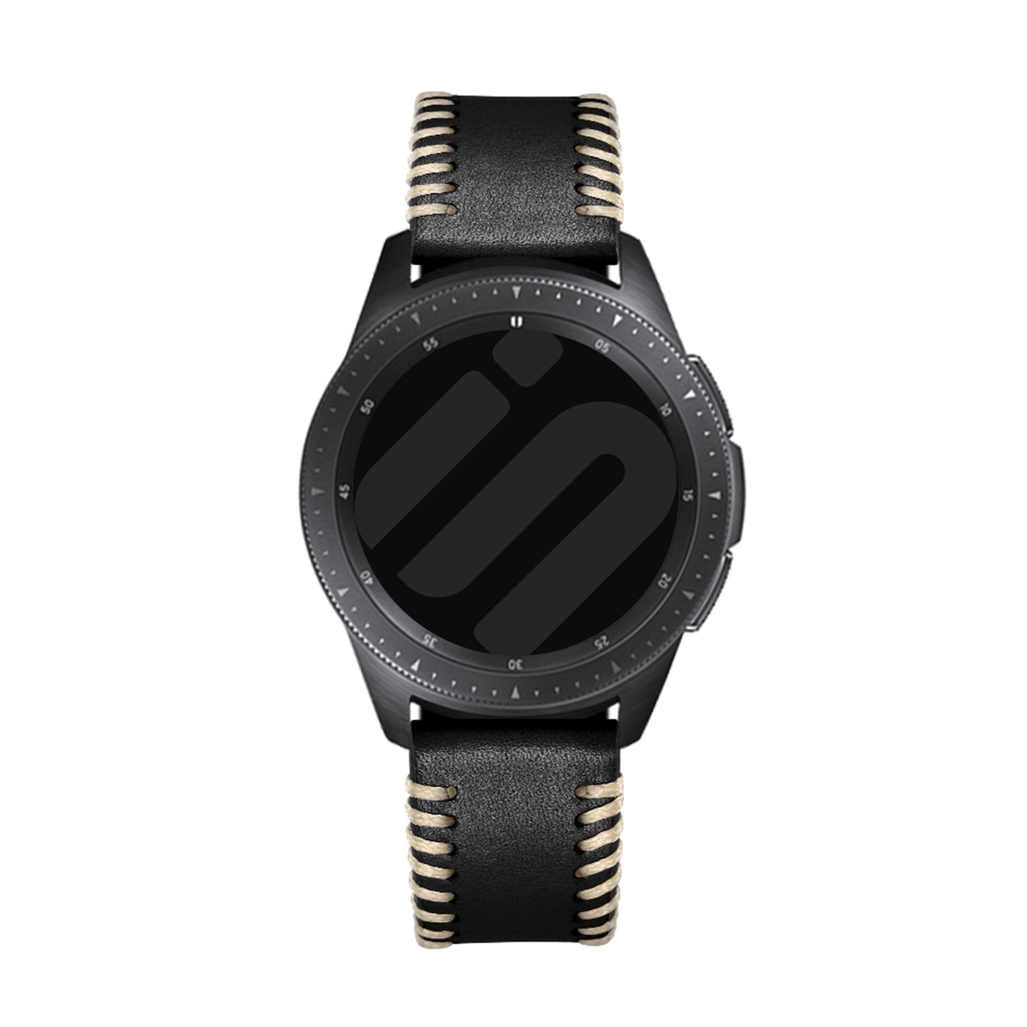 Correa cuero cosida CMF Watch Pro 3 (negro)