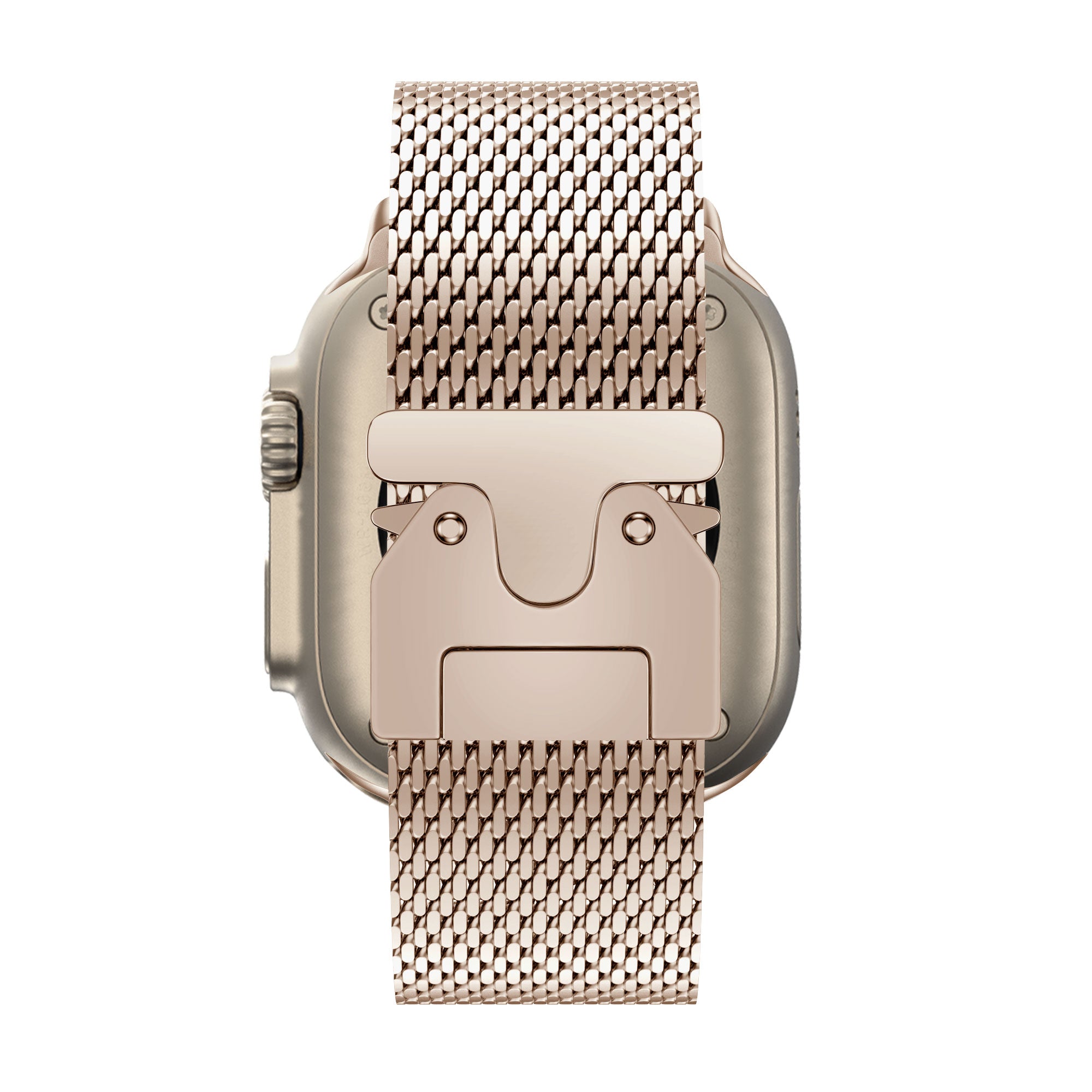 Bandz Correa milanesa Loop con hebilla-P Apple Watch Ultra (oro rosado)