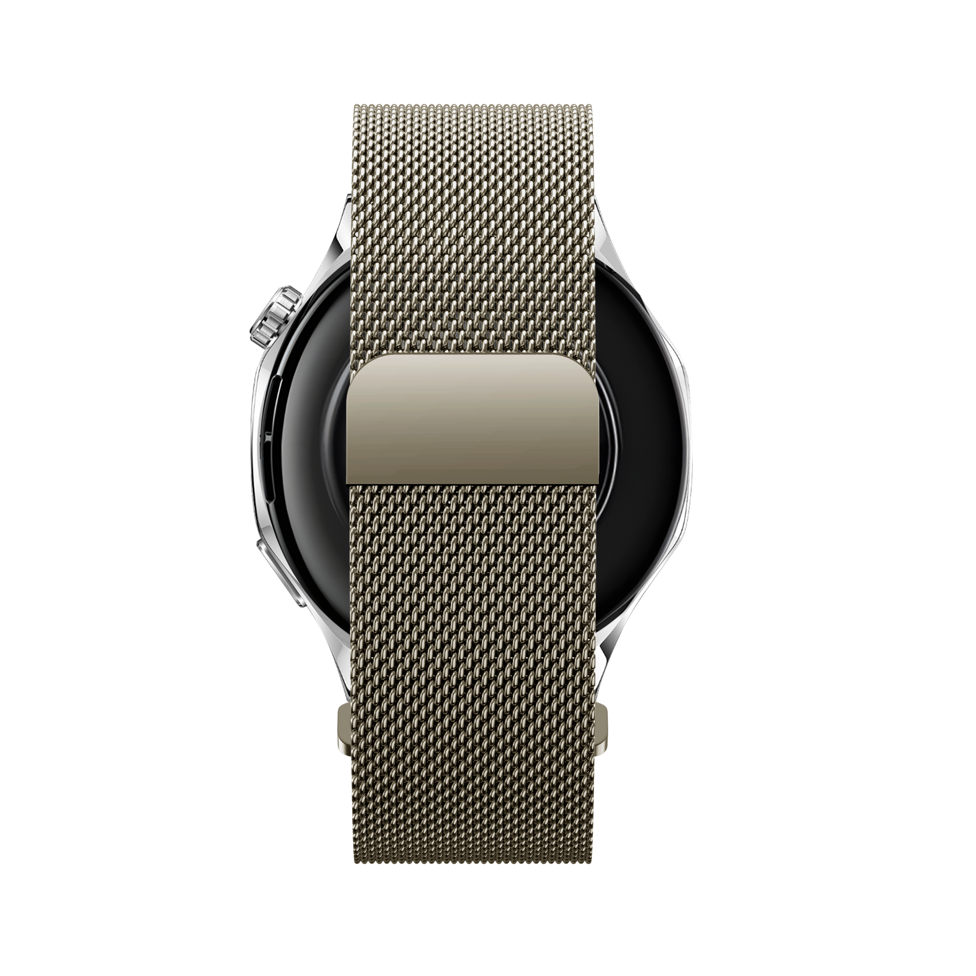 Bandz Correa milanesa 'One Push' Xiaomi Mi Watch ((titanio)
