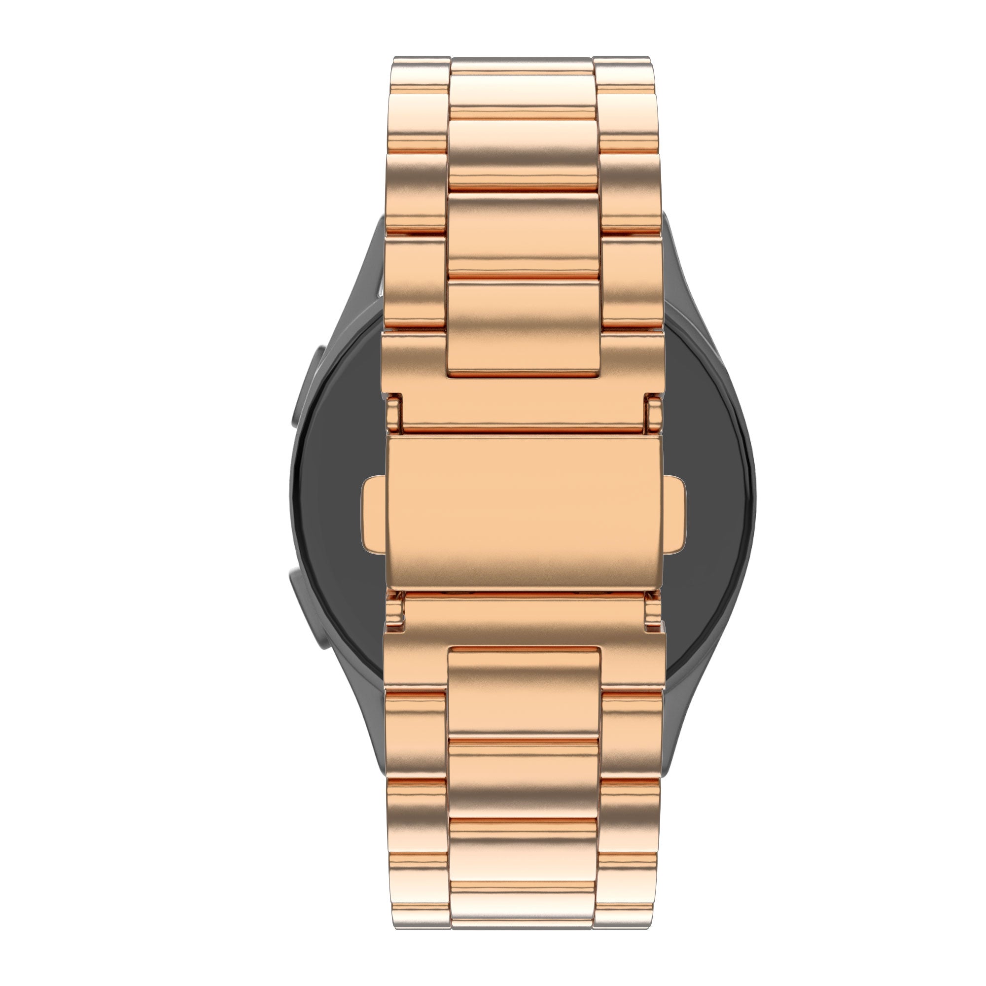 Bandz Garmin Vivomove Trend Steel Strap 'Classic' (Rose Gold)