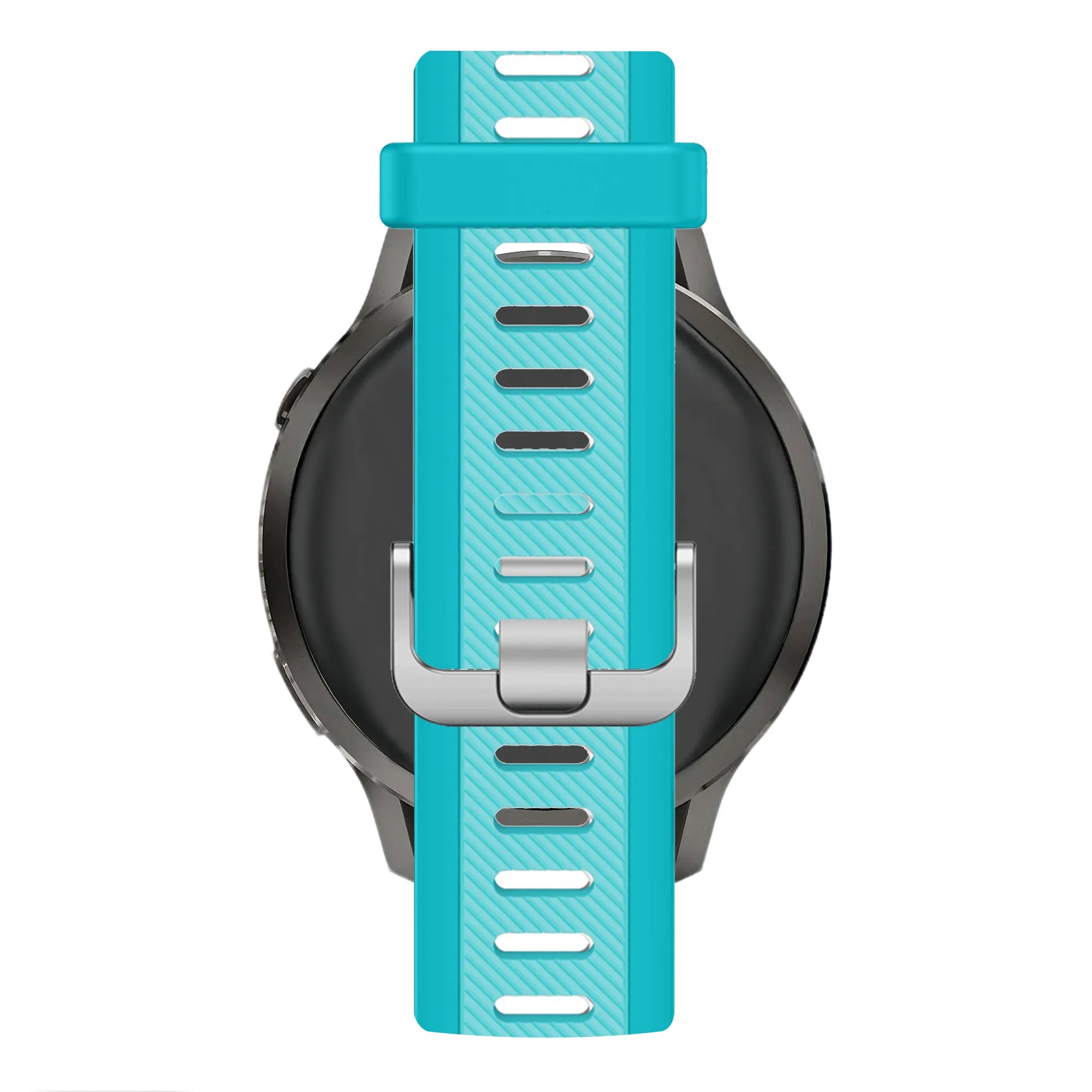 Bandz Garmin Forerunner 265 Dual Buckled Sport Strap (Aqua)
