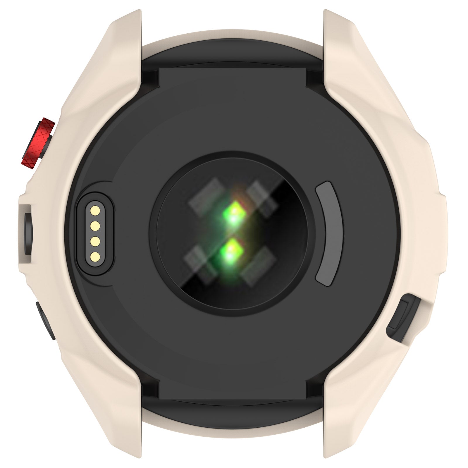 Funda resistente TPU Garmin Approach S70 - 42mm (beige)