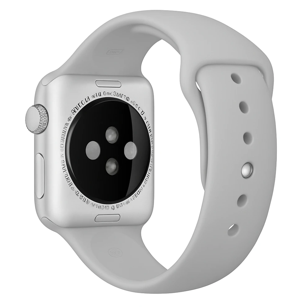 Correa silicona Apple Watch (gris)