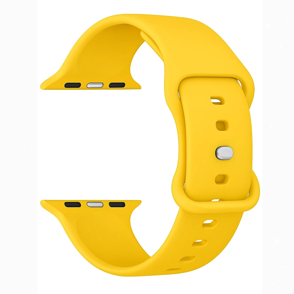 Apple Watch Silicone Strap Classic (Yellow)