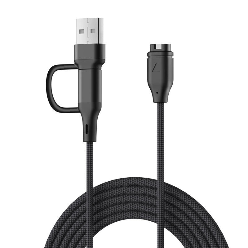 Strap-it USB-A & C 2in1 Braided Garmin Tactix 8 Charger