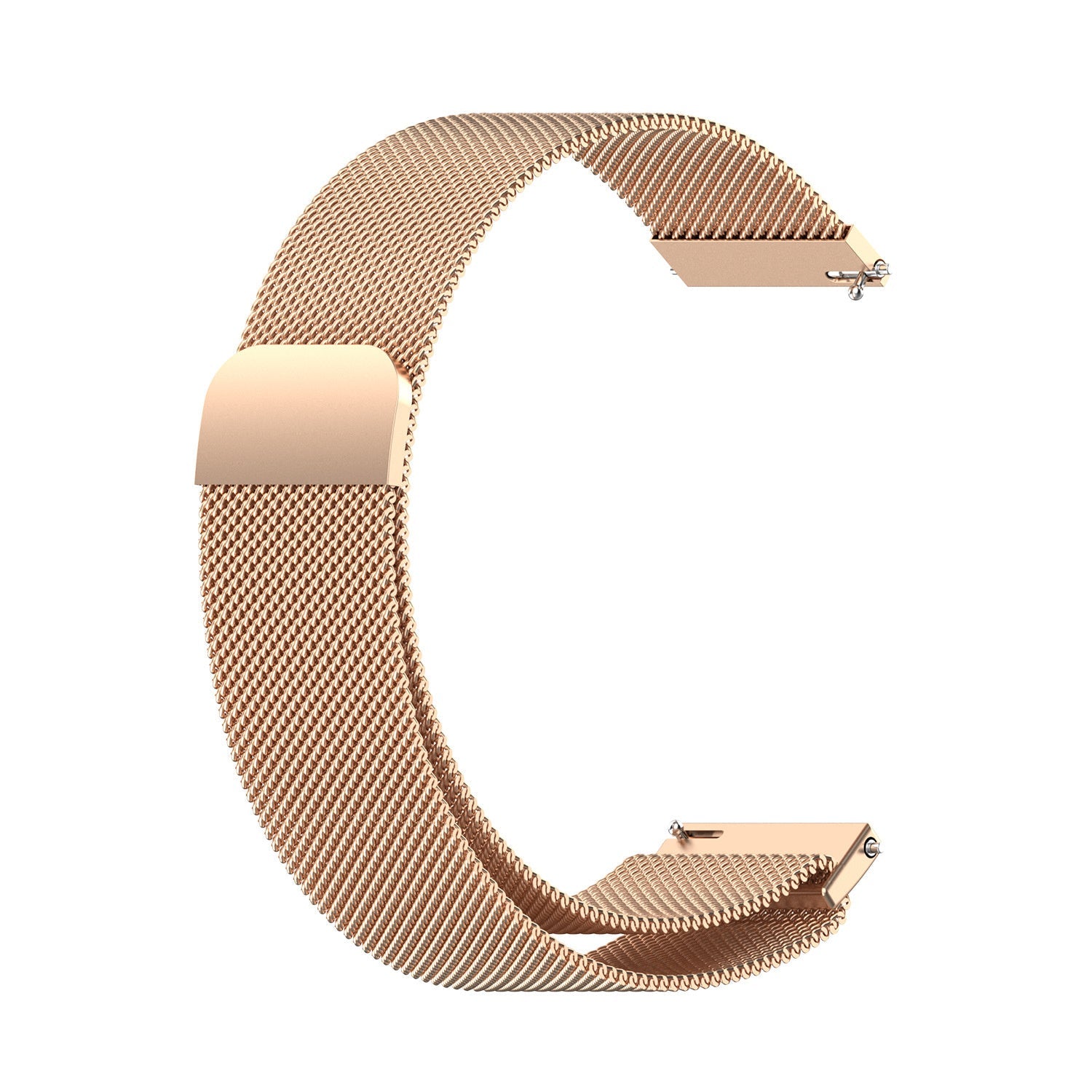 Correa milanesa Garmin Vivoactive 4 (rosa dorado)